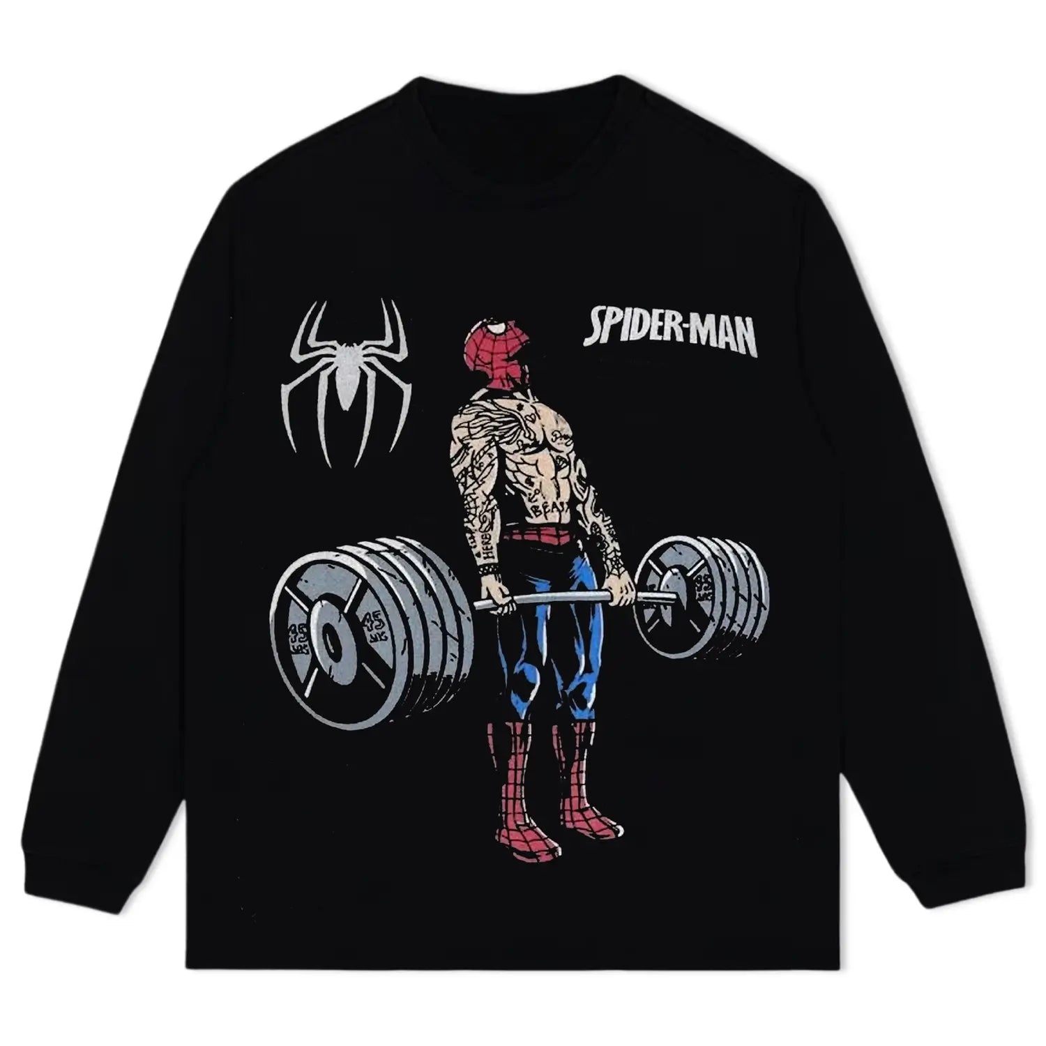 BLACK LONG SLEEVES T-SHIRT