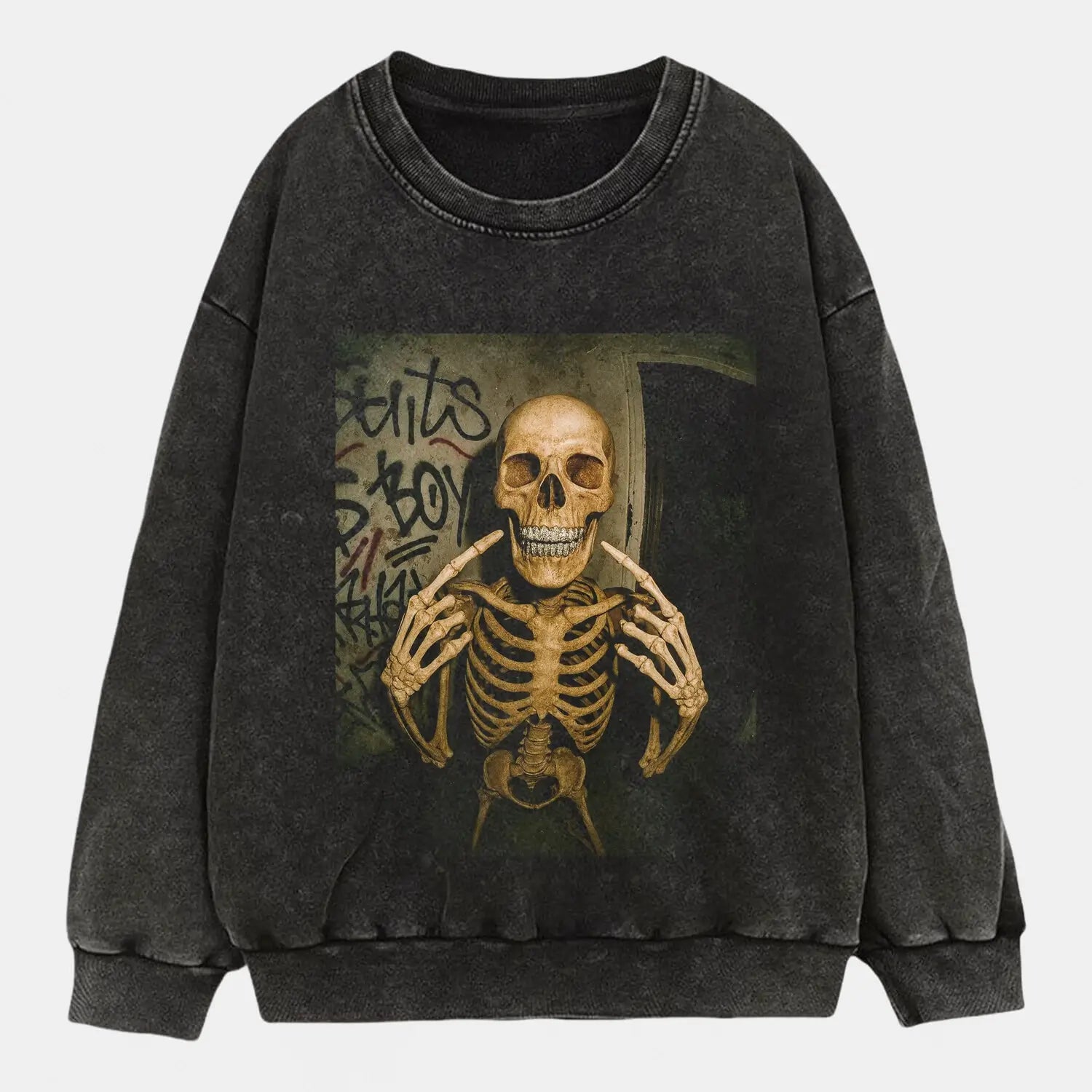 Skeleton Shining Teeth