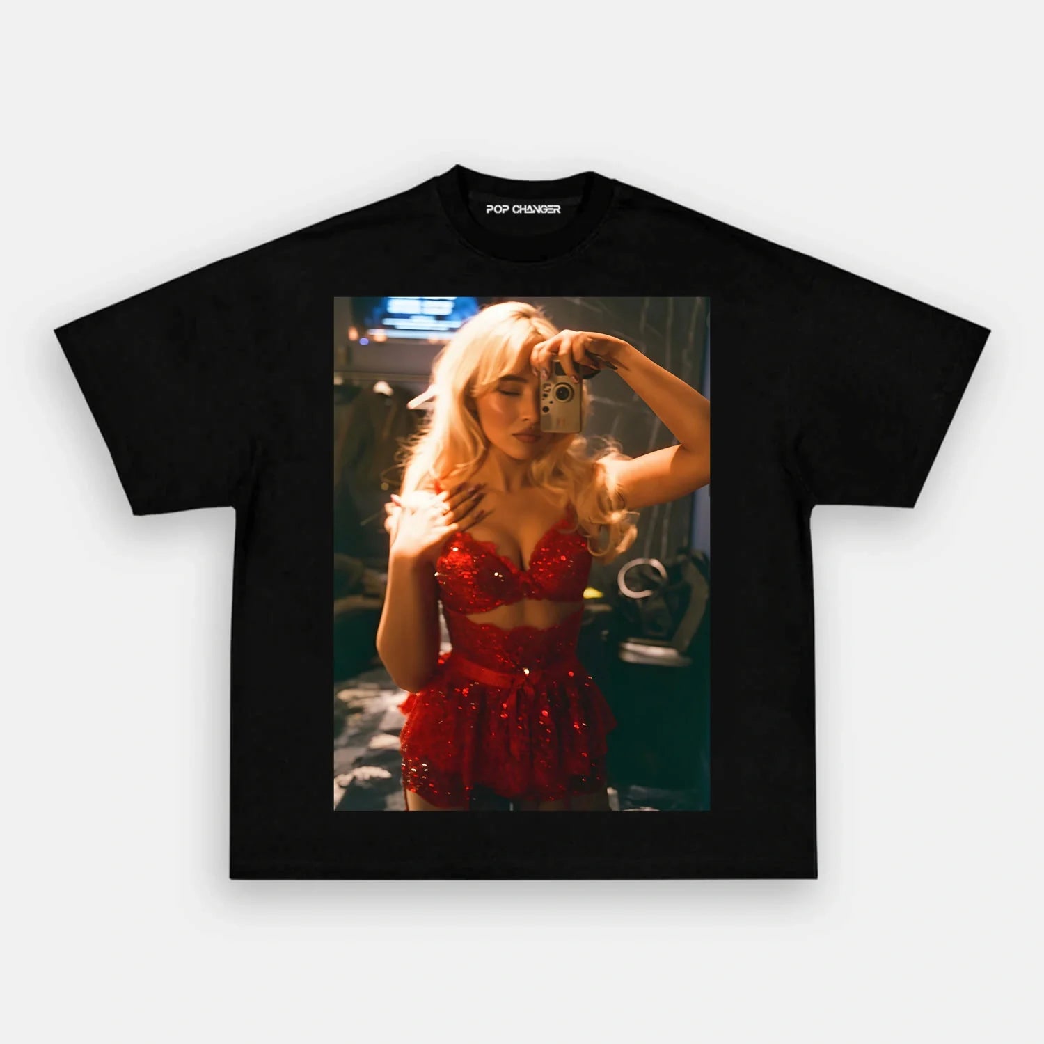 Sabrina Carpenter Selfie Tee - POPCHANGER