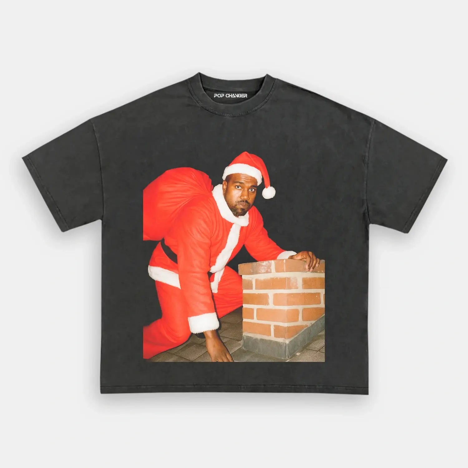 Santa Kanye Tee - POPCHANGER