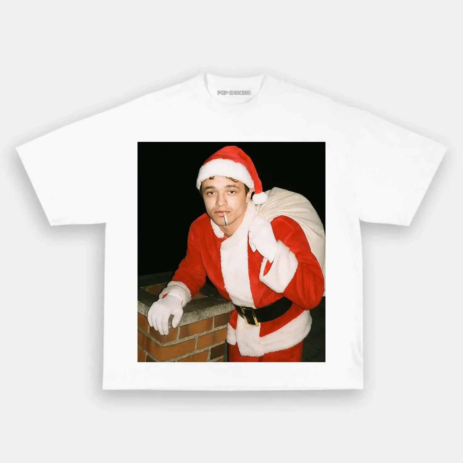 Santa Norris Tee - POPCHANGER