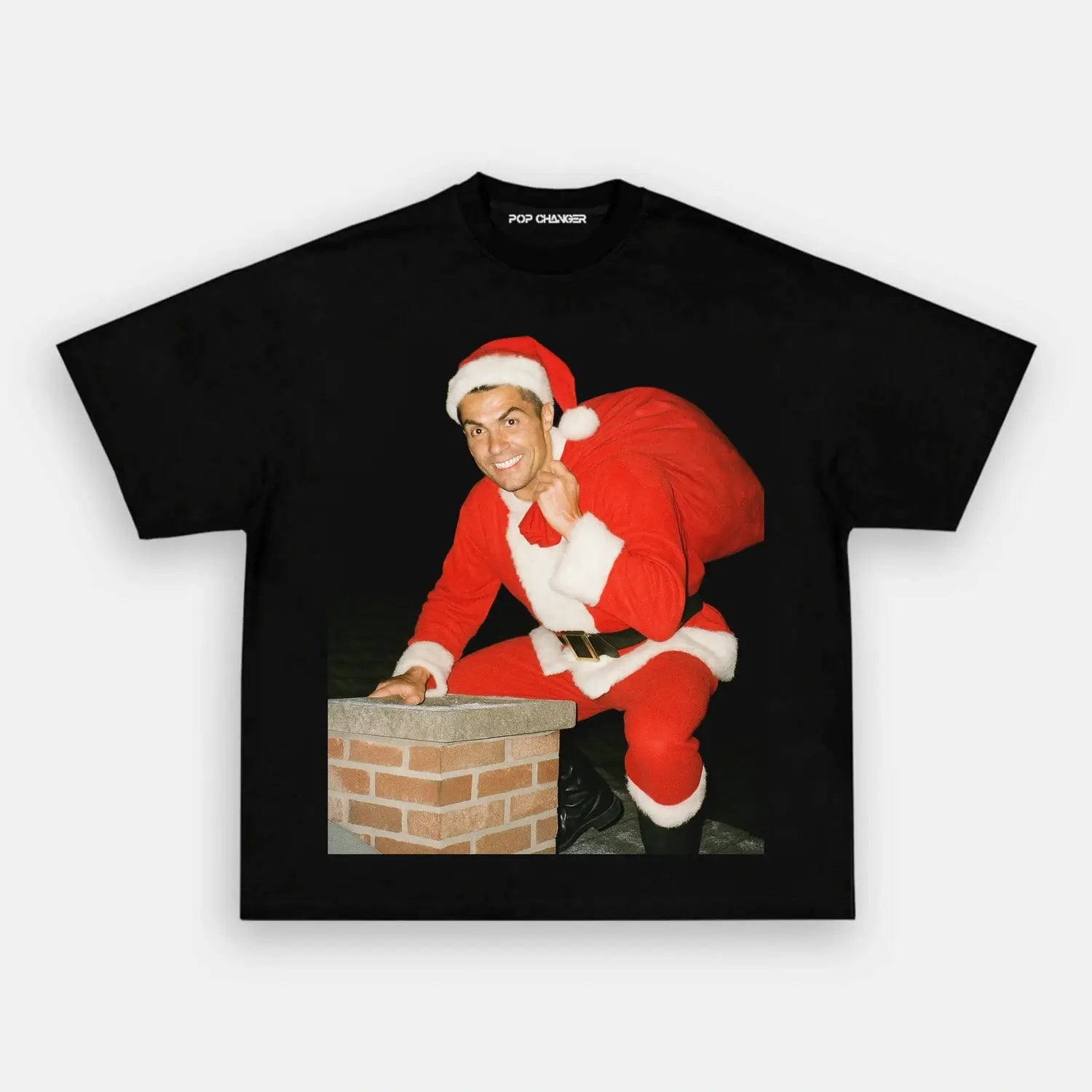 Santa Ronaldo Tee - POPCHANGER