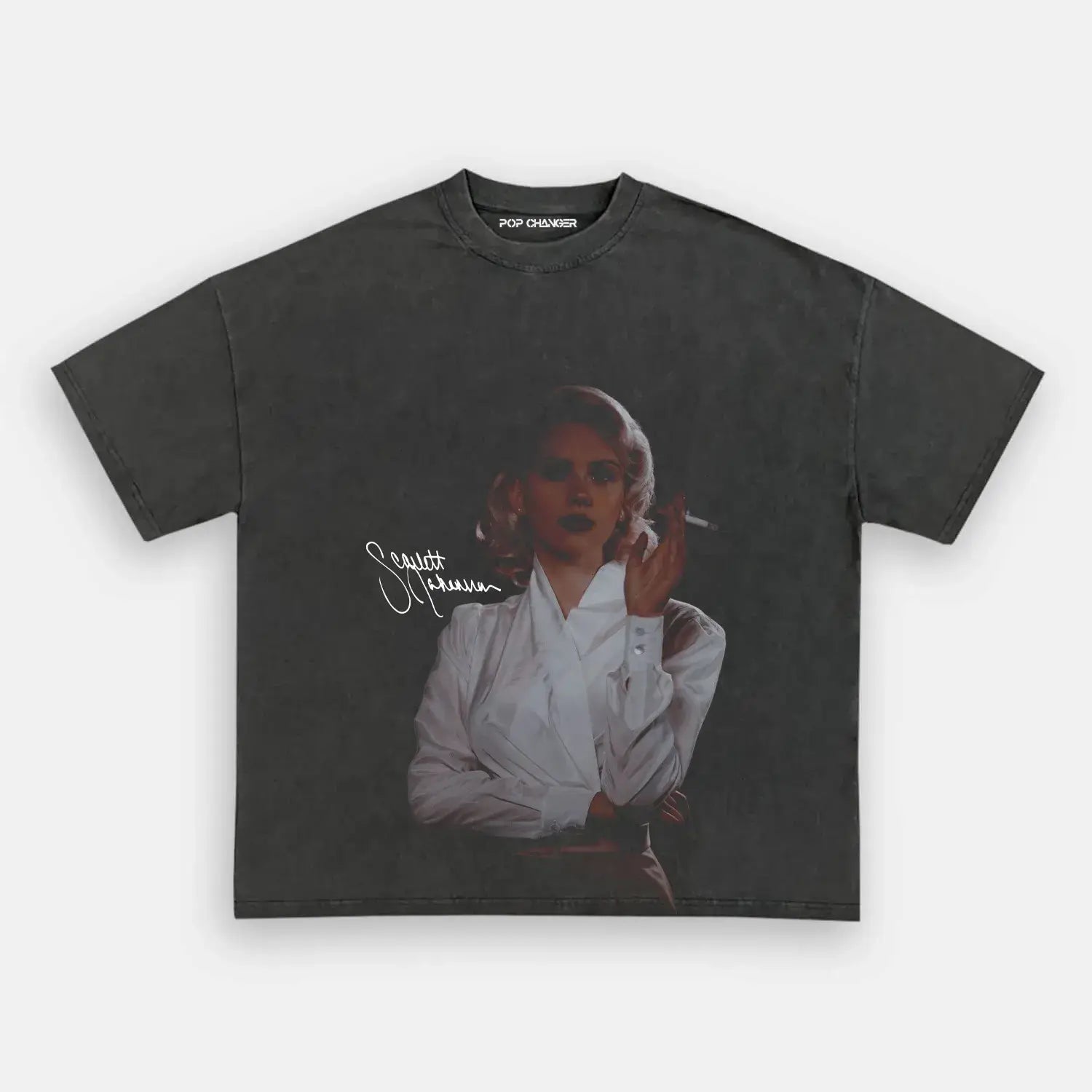Scarlett Johansson Smoke Tee - POPCHANGER