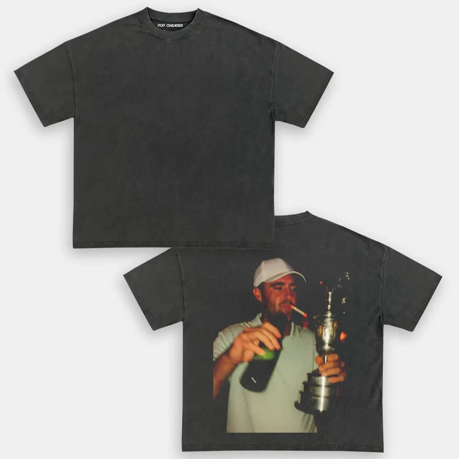 Scottie Scheffler Tee 2.0 - back - POPCHANGER