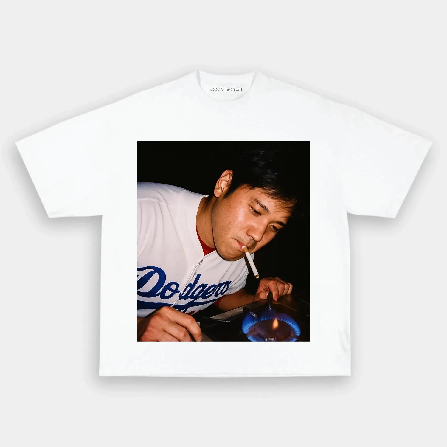 Shohei Ohtani Smoking Tee - POPCHANGER