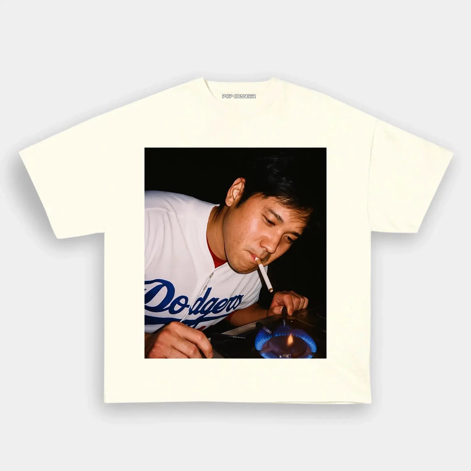 Shohei Ohtani Smoking Tee - POPCHANGER