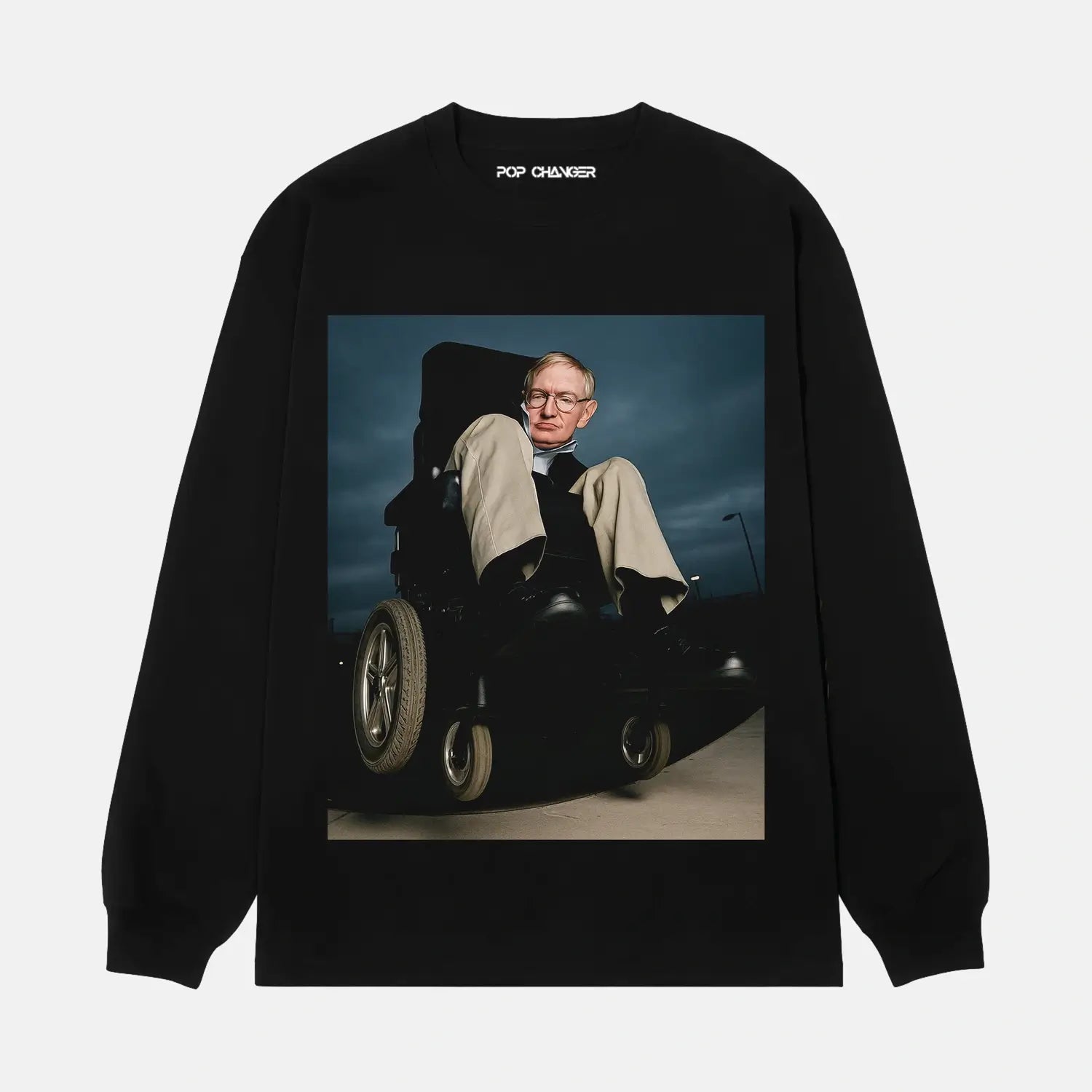Stephen Hawking Skate Boarding Tee