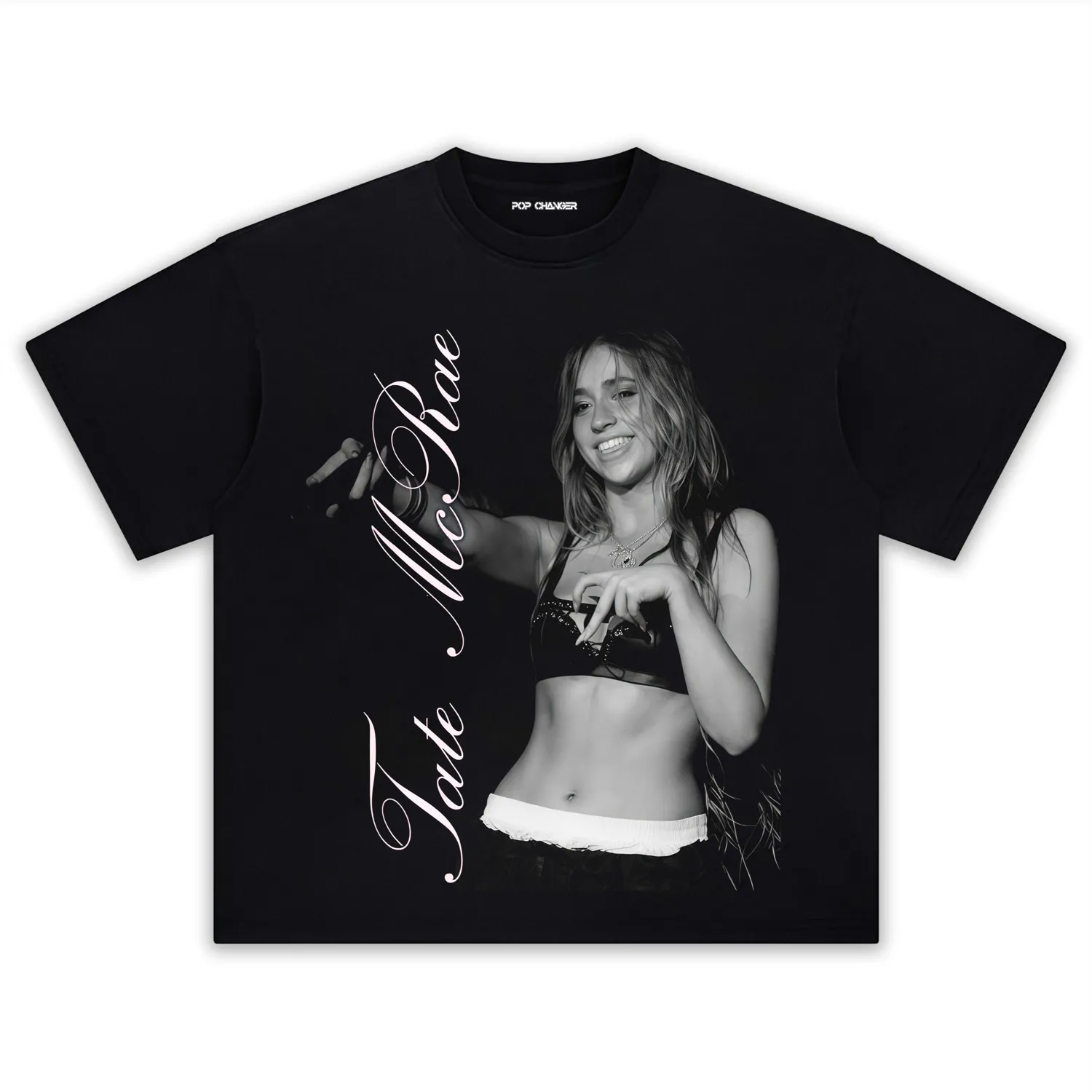 TATE MCRAE POP TEE - POPCHANGER