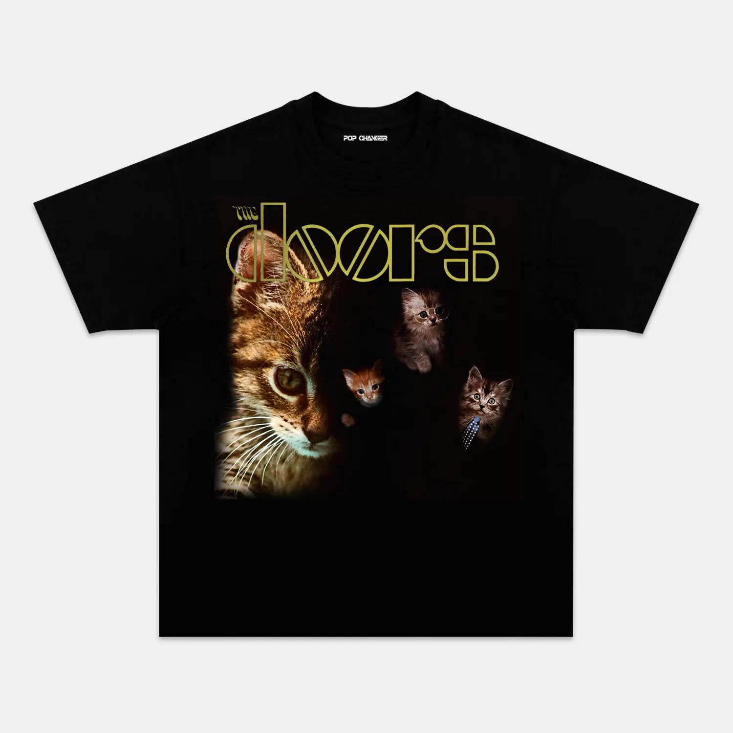 THE DOOR CAT TEE - POPCHANGER