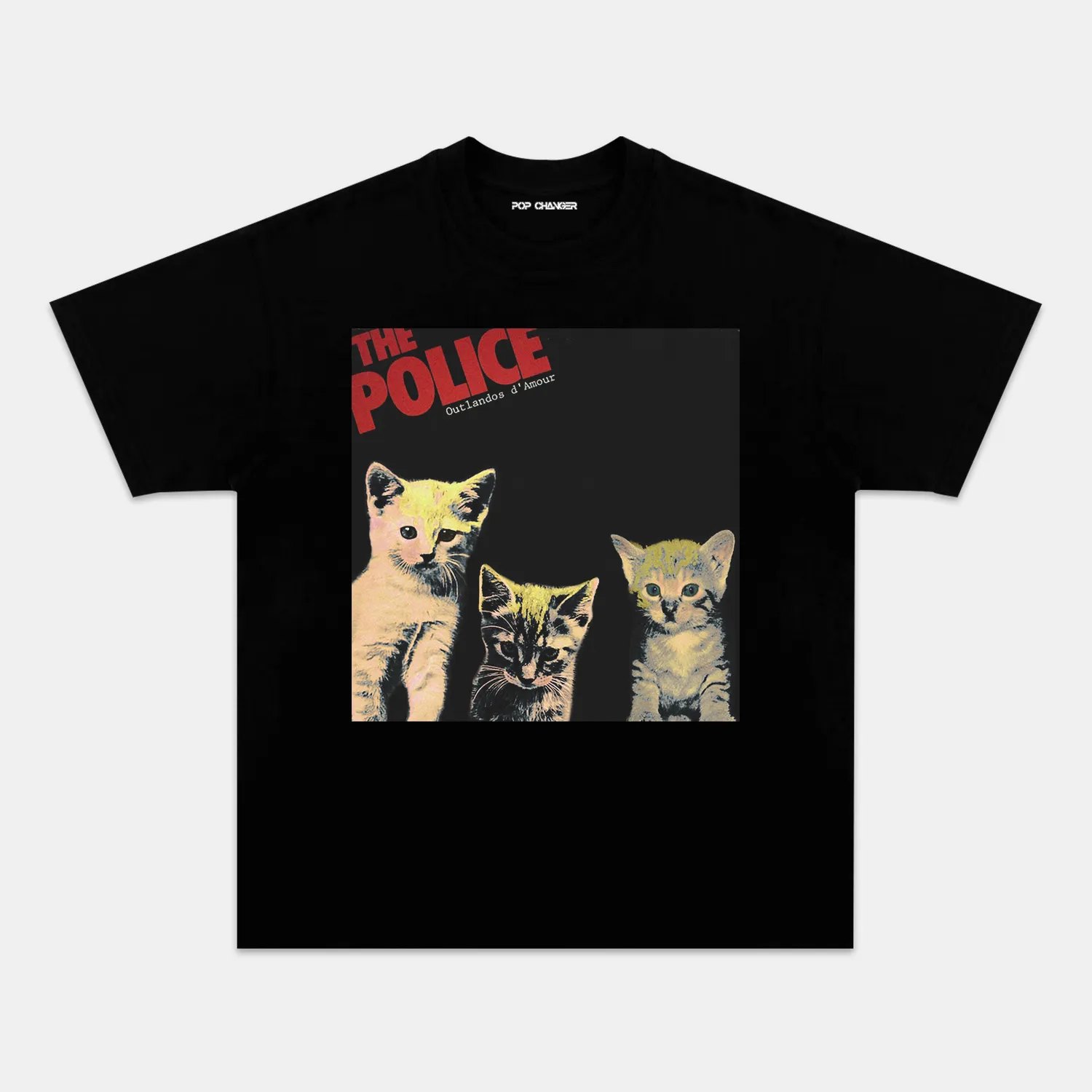 THE POLICE CAT TEE - POPCHANGER