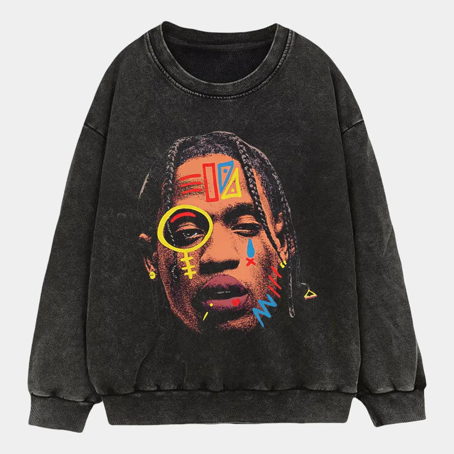 TRAVIS SCOTT 4.14 BIG FACES TEE - POPCHANGER