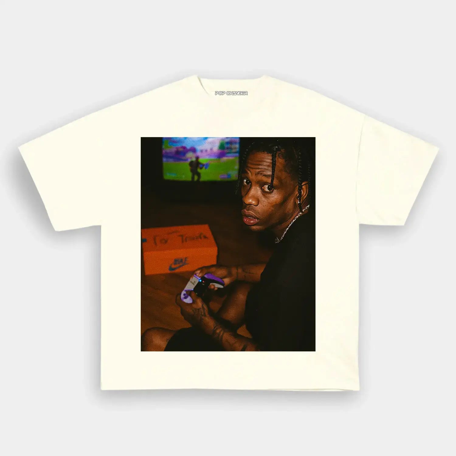 TRAVIS SCOTT GAME TEE - POPCHANGER