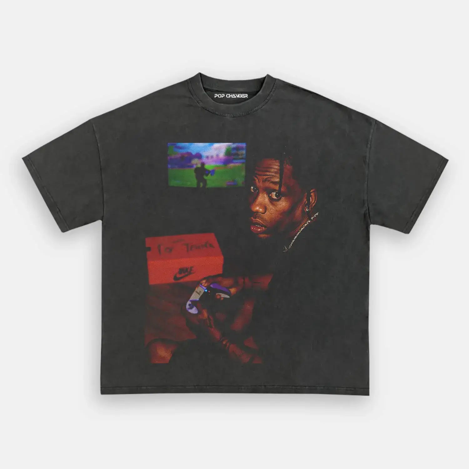 TRAVIS SCOTT GAME TEE - POPCHANGER