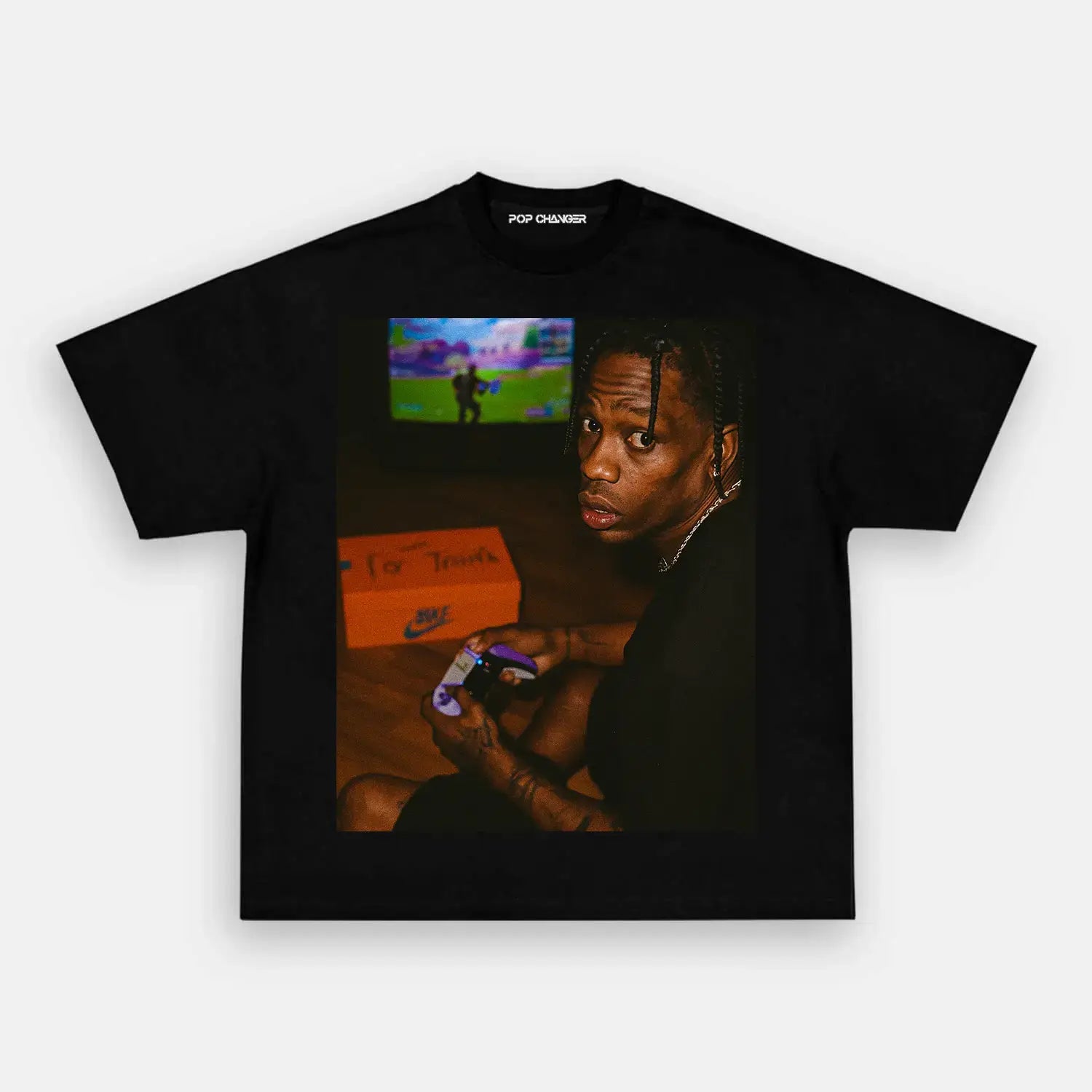 TRAVIS SCOTT GAME TEE - POPCHANGER