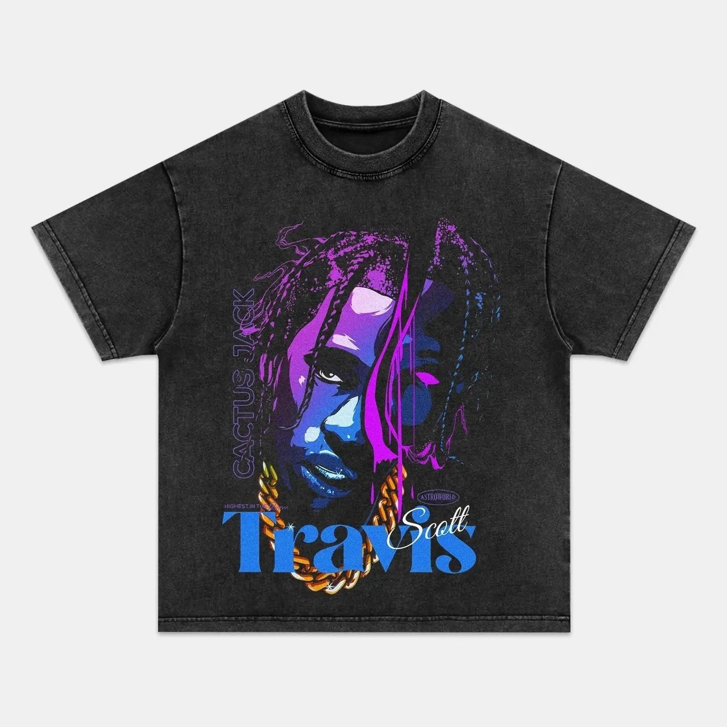 TRAVIS SCOTT V4 TEE - POPCHANGER