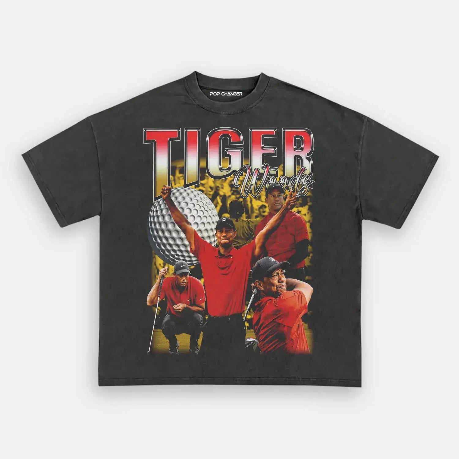 Tiger Woods Tee - POPCHANGER