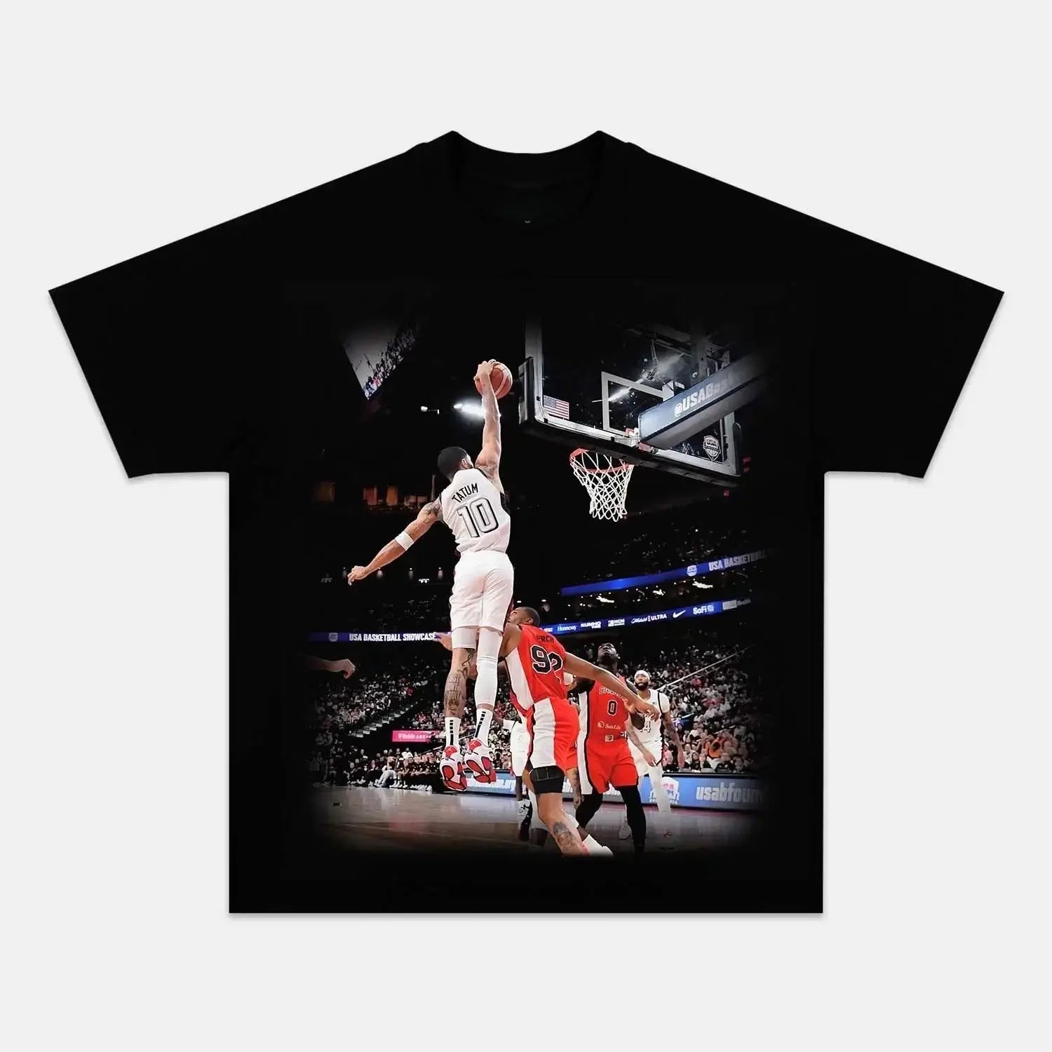 USA TEAM-JAYSON TATUM VINTAGE TEE - POPCHANGER