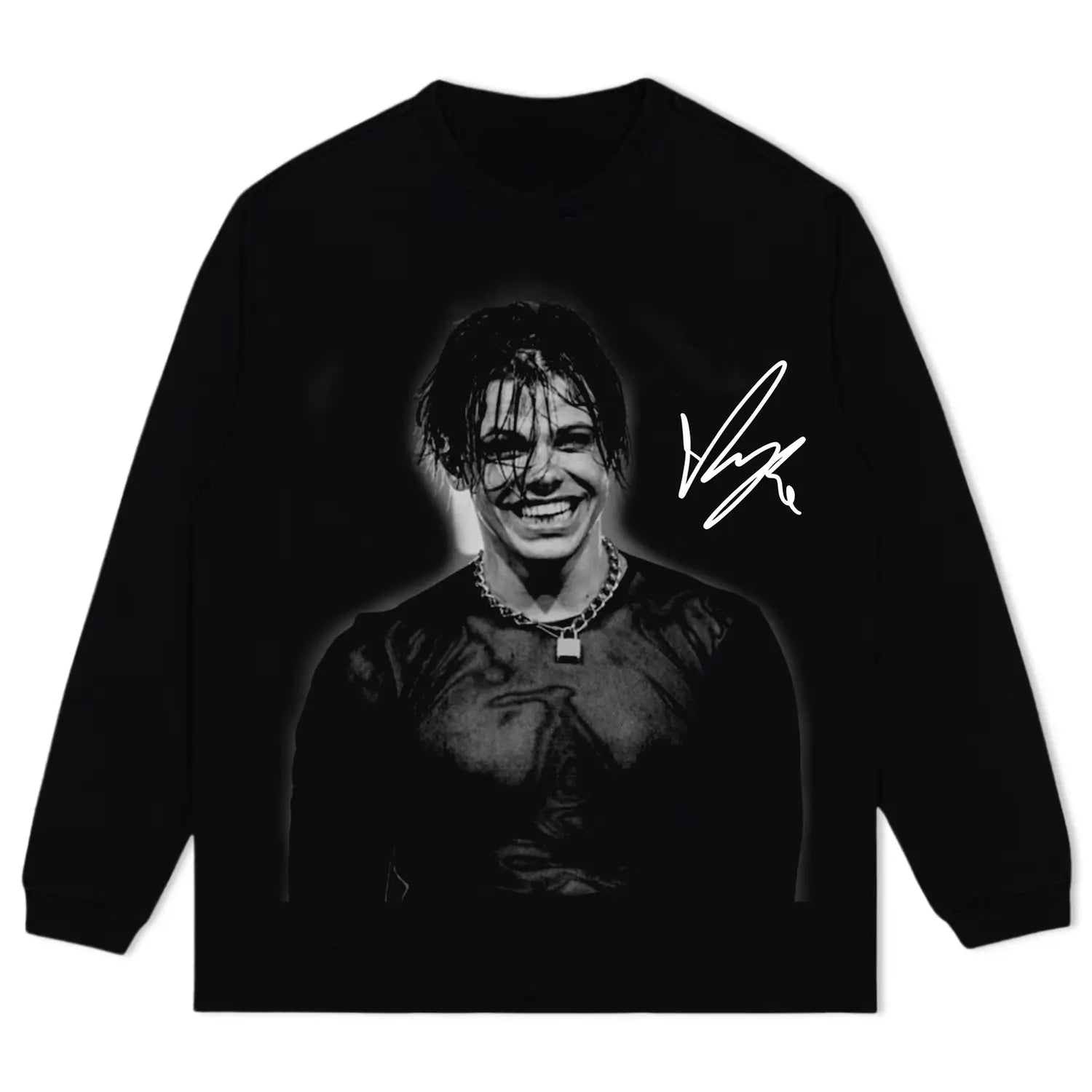 BLACK LONG SLEEVES T-SHIRT