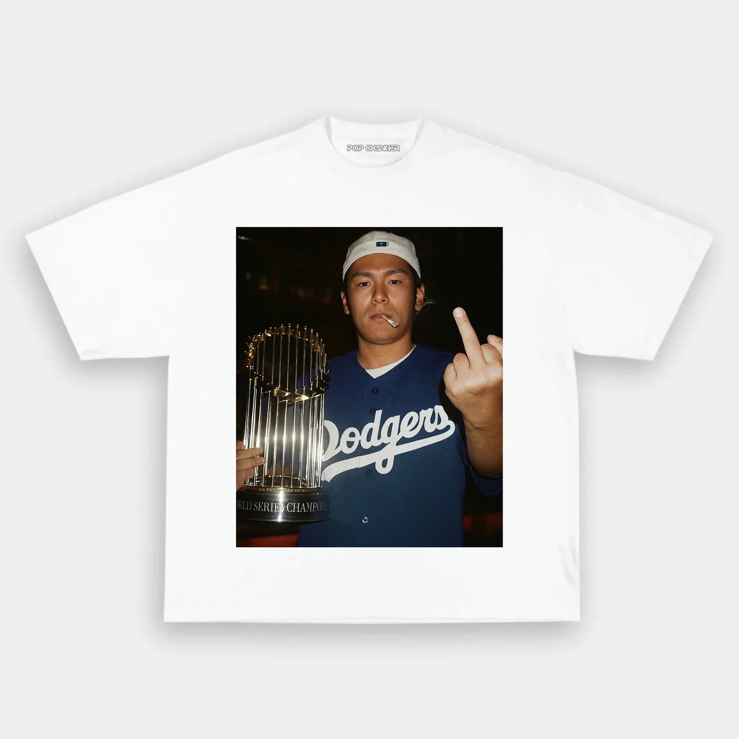 Yoshinobu Yamamoto Champion Tee - POPCHANGER
