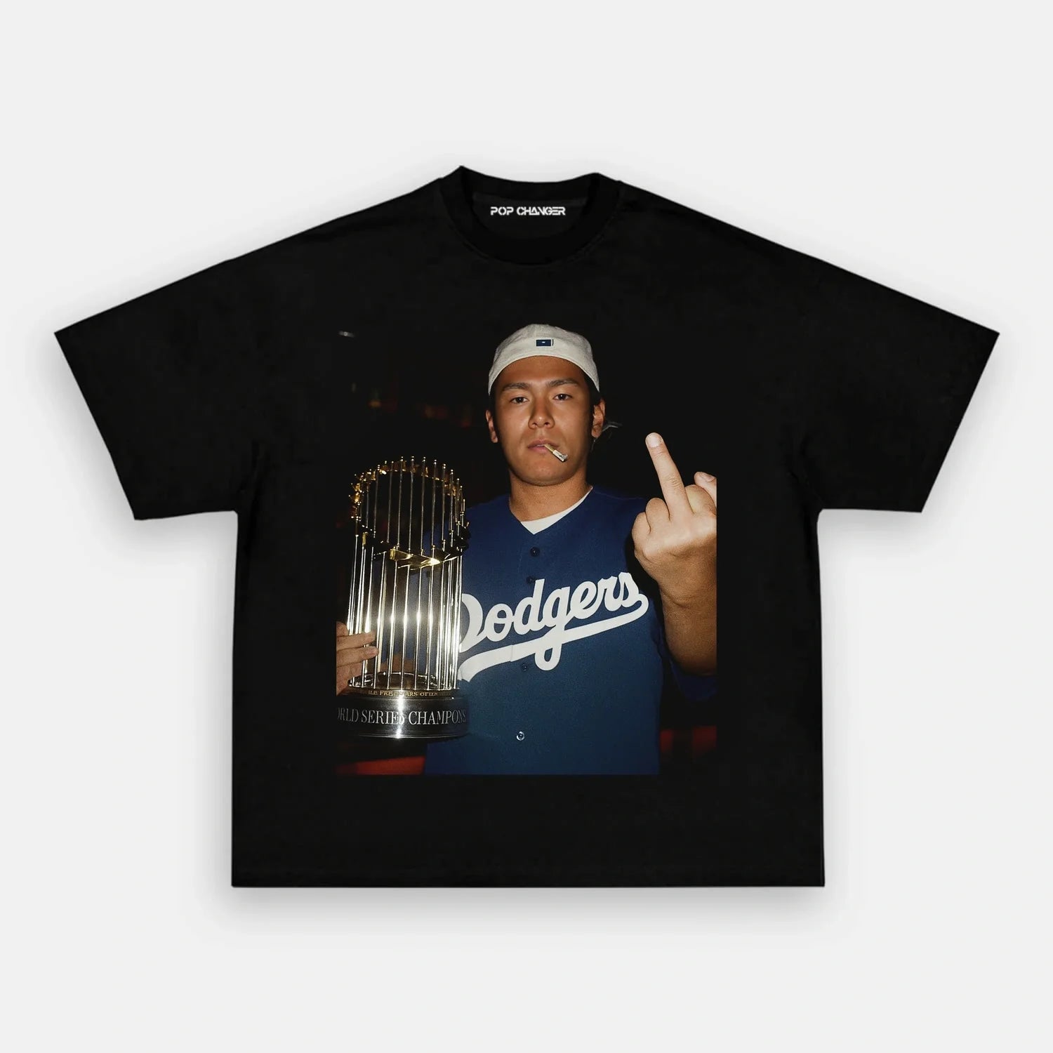 Yoshinobu Yamamoto Champion Tee - POPCHANGER