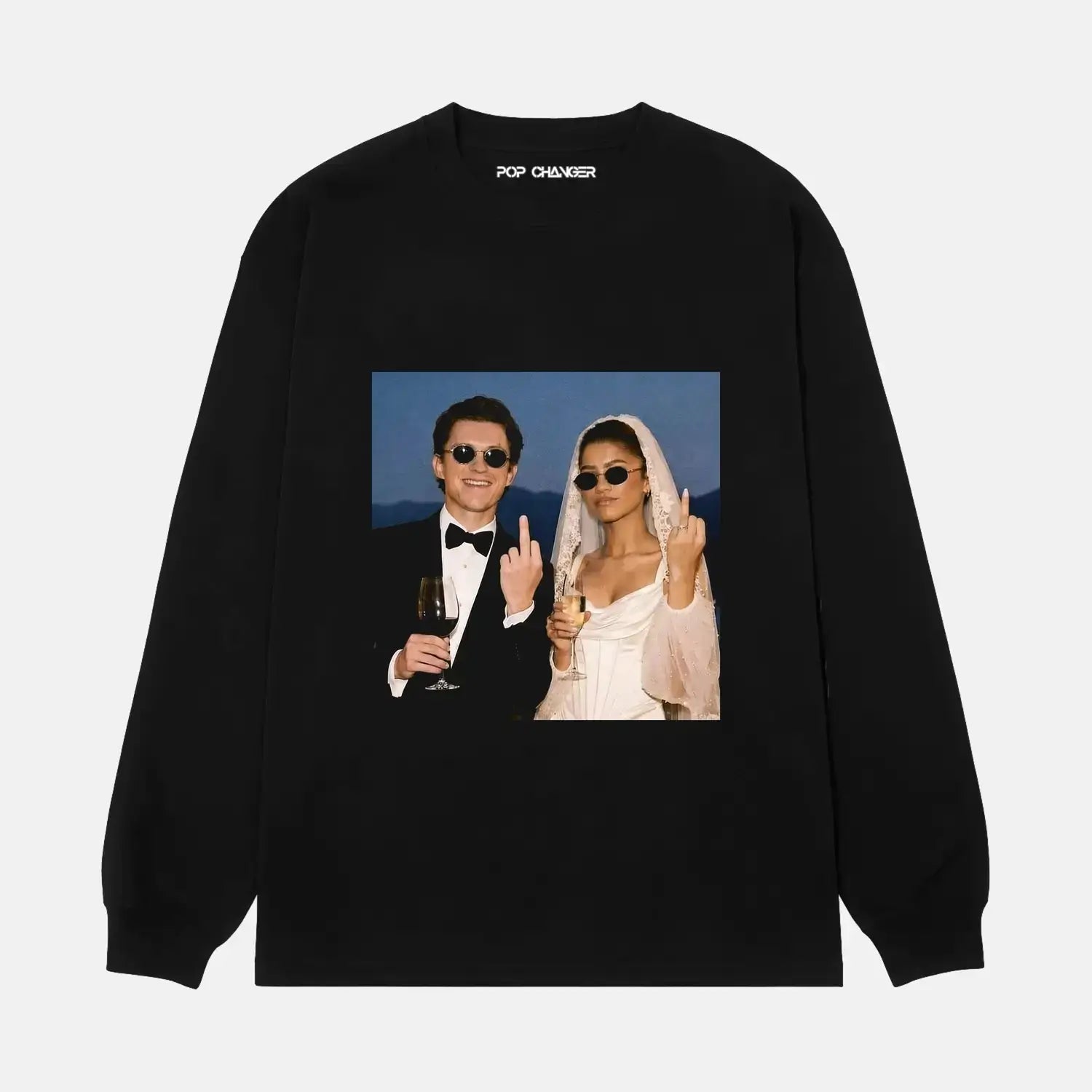 Zendaya and Tom Holland Tee