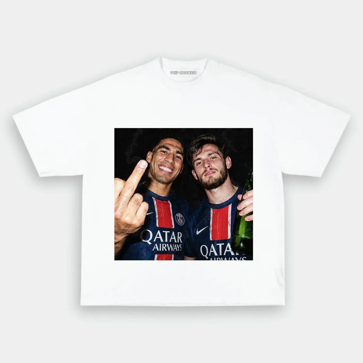 Achraf Hakimi and Khvicha Kvaratskhelia 1 - POPCHANGER