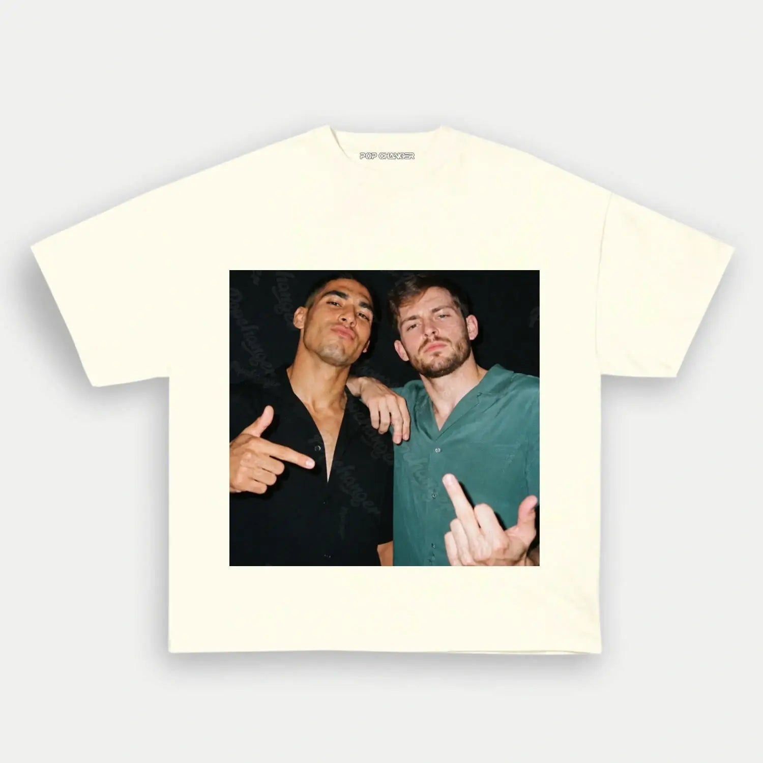 Achraf Hakimi 和 Khvicha KvaratskheliaTEE 4.0 - POPCHANGER