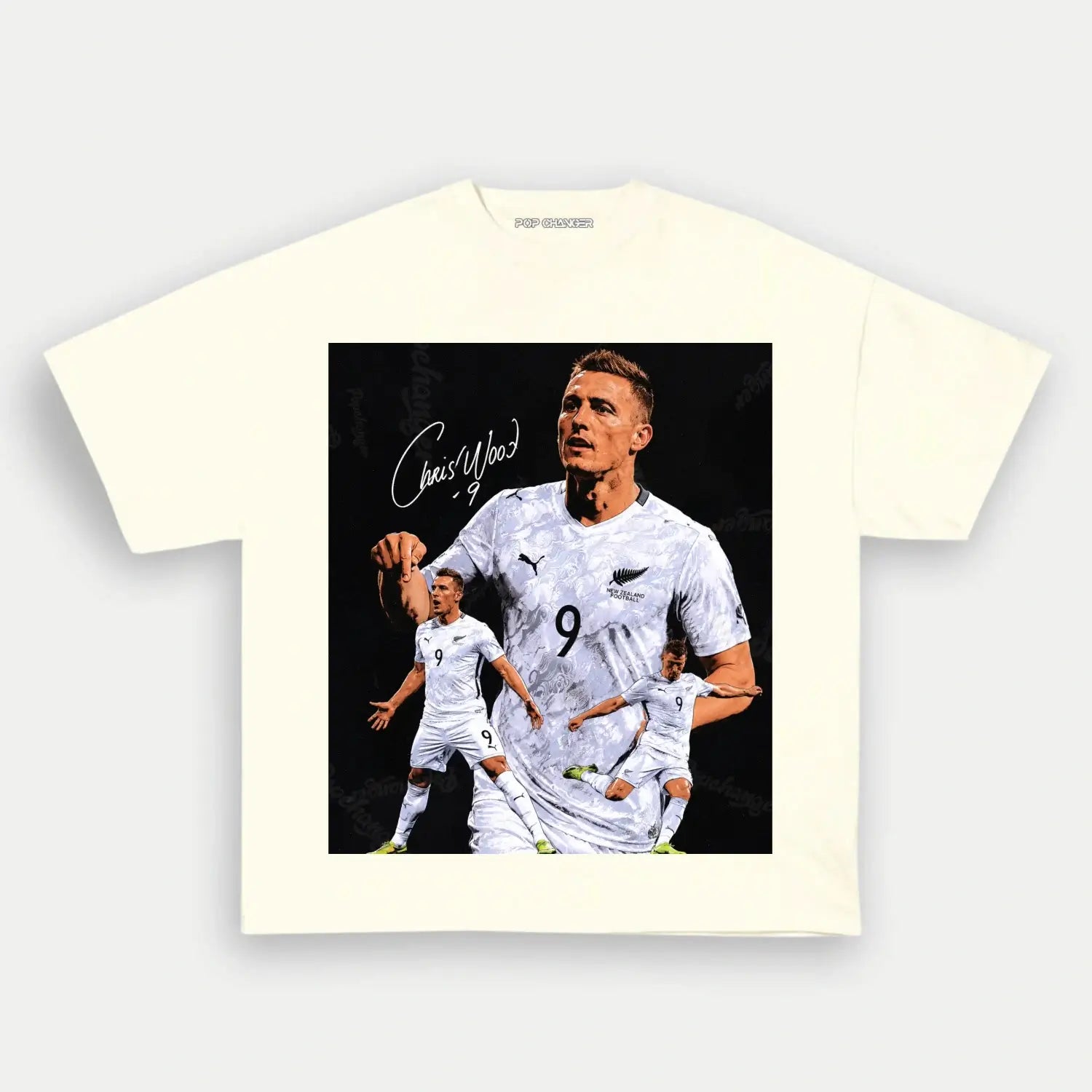 All Whites Soccer TEE 1.0 - POPCHANGER