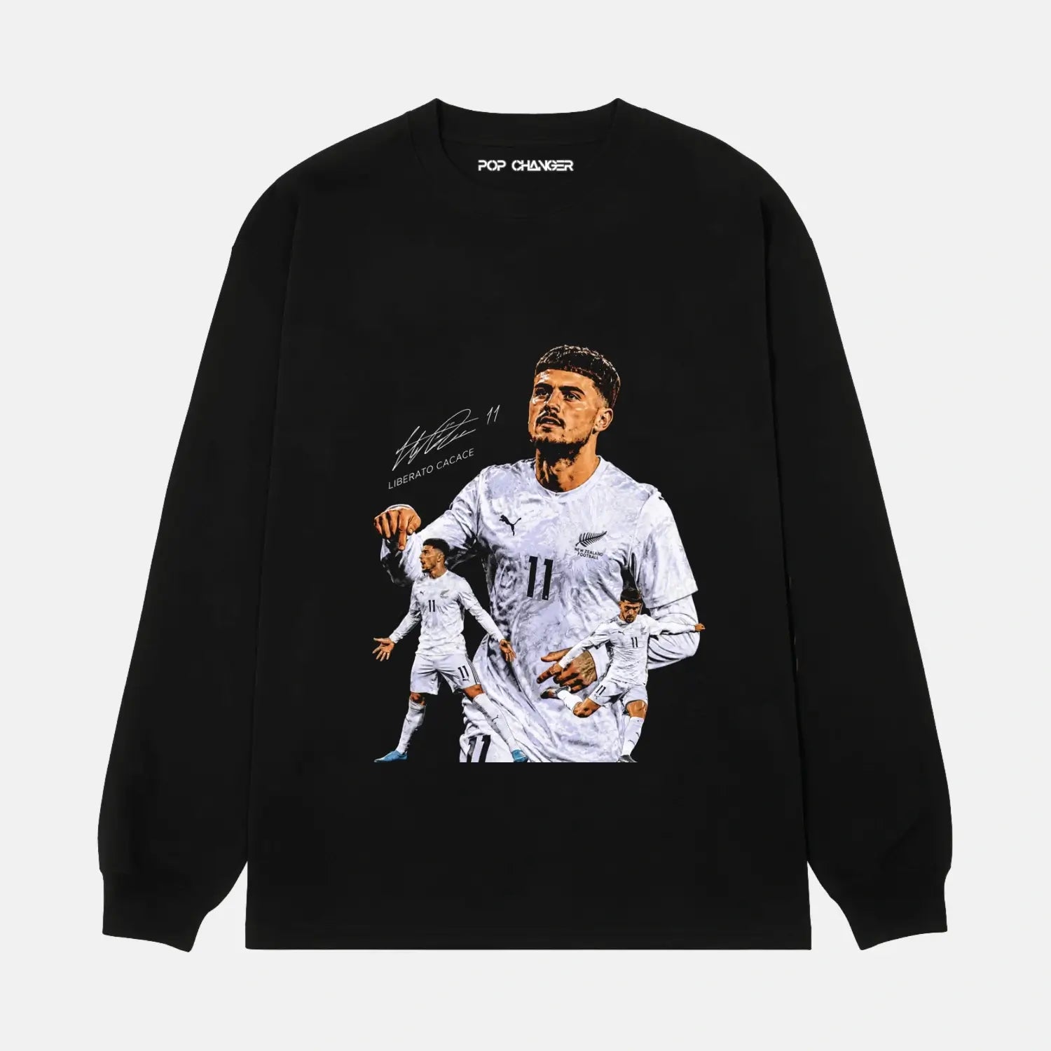 All Whites Soccer TEE 1.1 - POPCHANGER