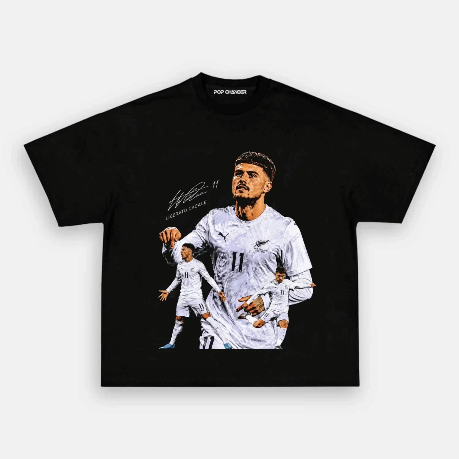 All Whites Soccer TEE 1.1 - POPCHANGER