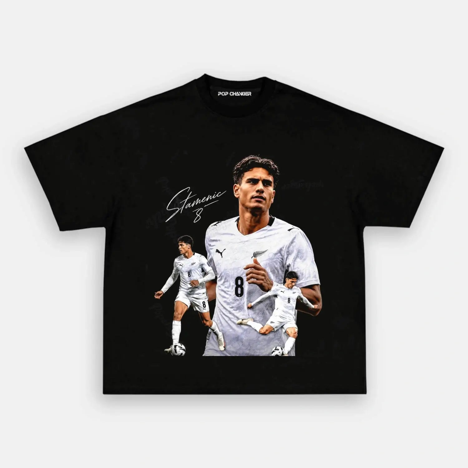 All Whites Soccer TEE 1.2 - POPCHANGER
