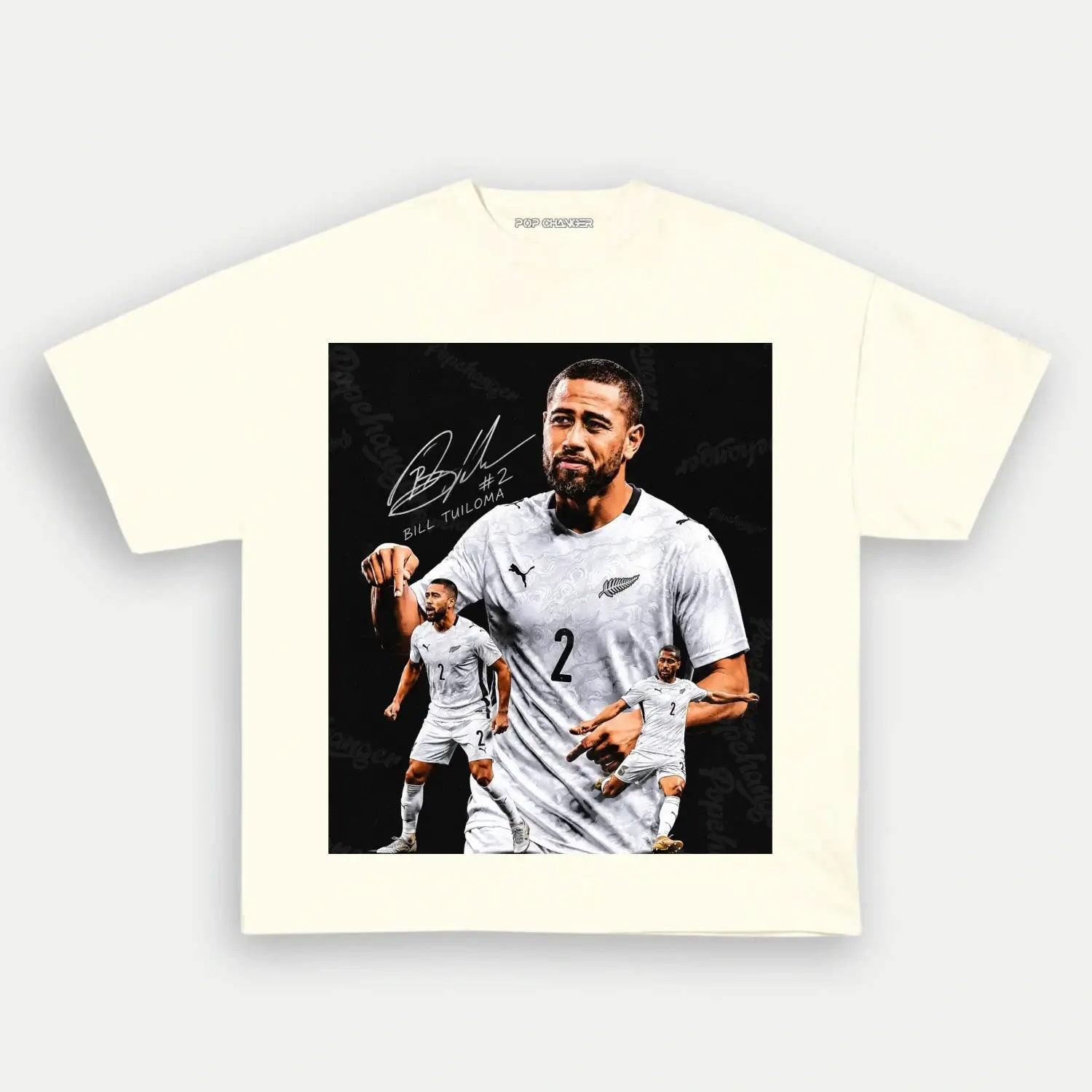 All Whites Soccer TEE 1.4 - POPCHANGER