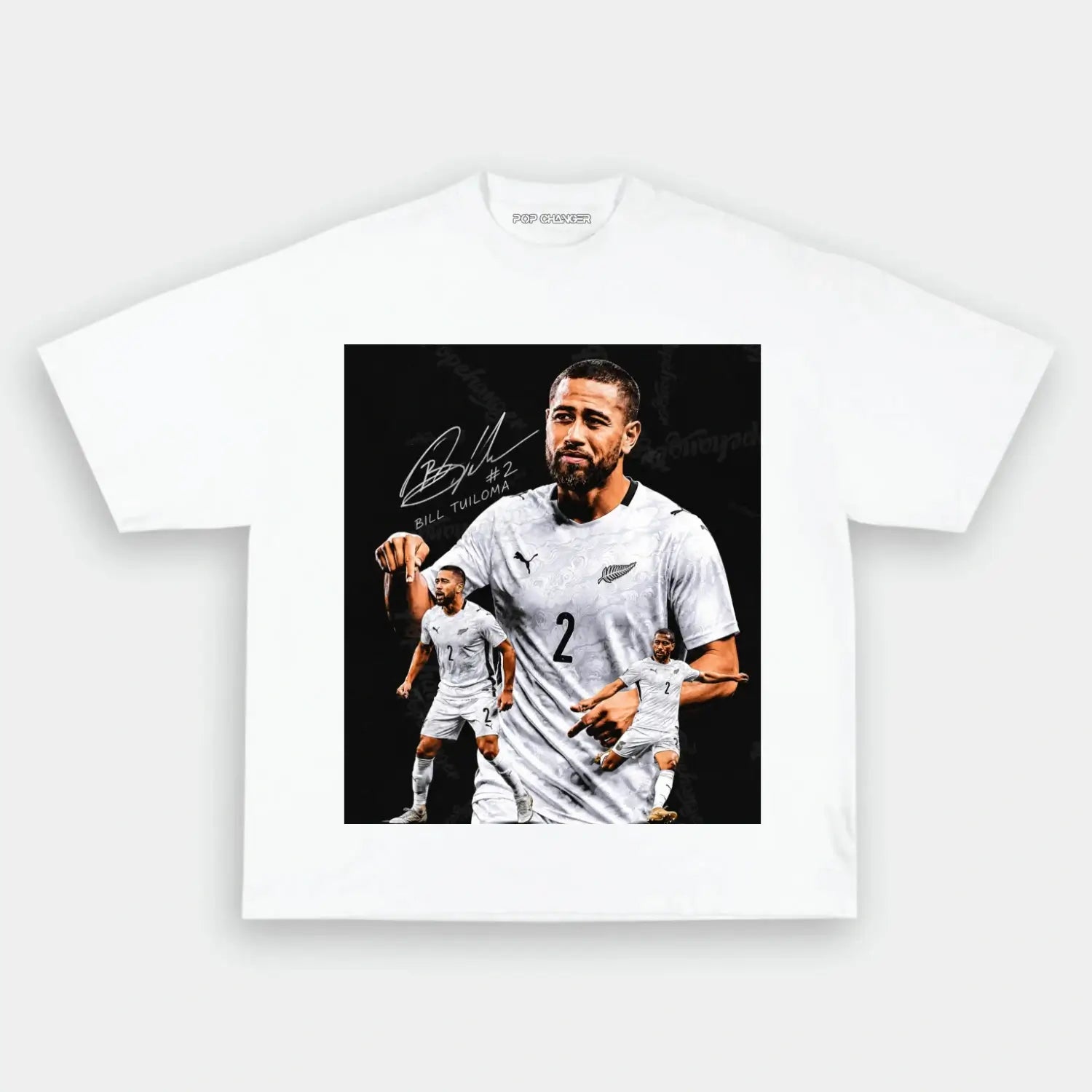 All Whites Soccer TEE 1.4 - POPCHANGER