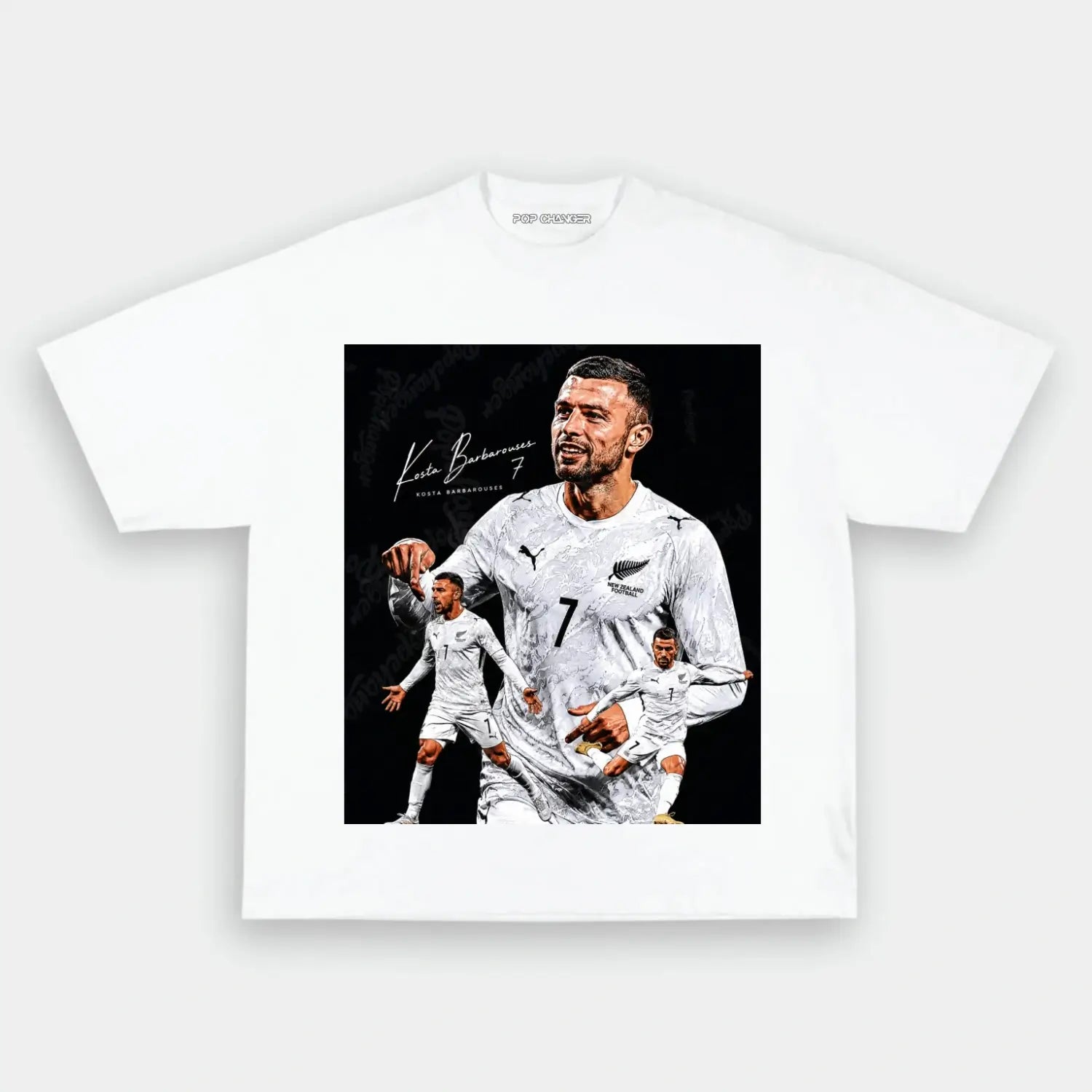 All Whites Soccer TEE 1.6 - POPCHANGER