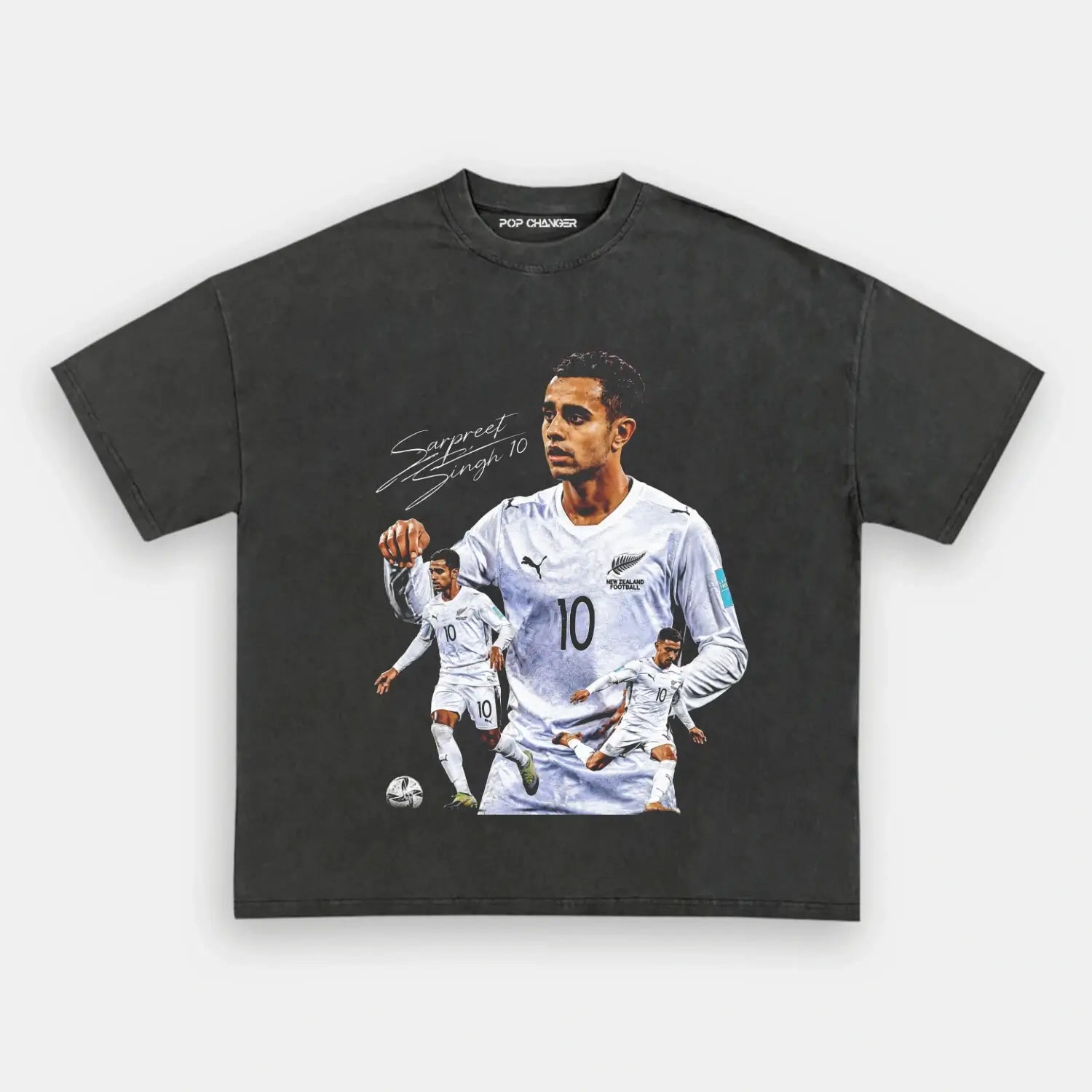 All Whites Soccer TEE 1.9 - POPCHANGER