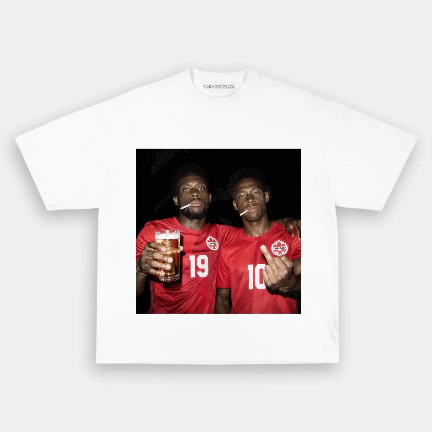 Alphonso Davies & Jonathan David TEE - POPCHANGER