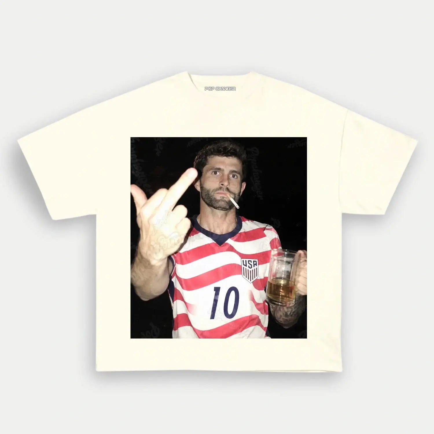 American Soccer Style Tee 4 - POPCHANGER