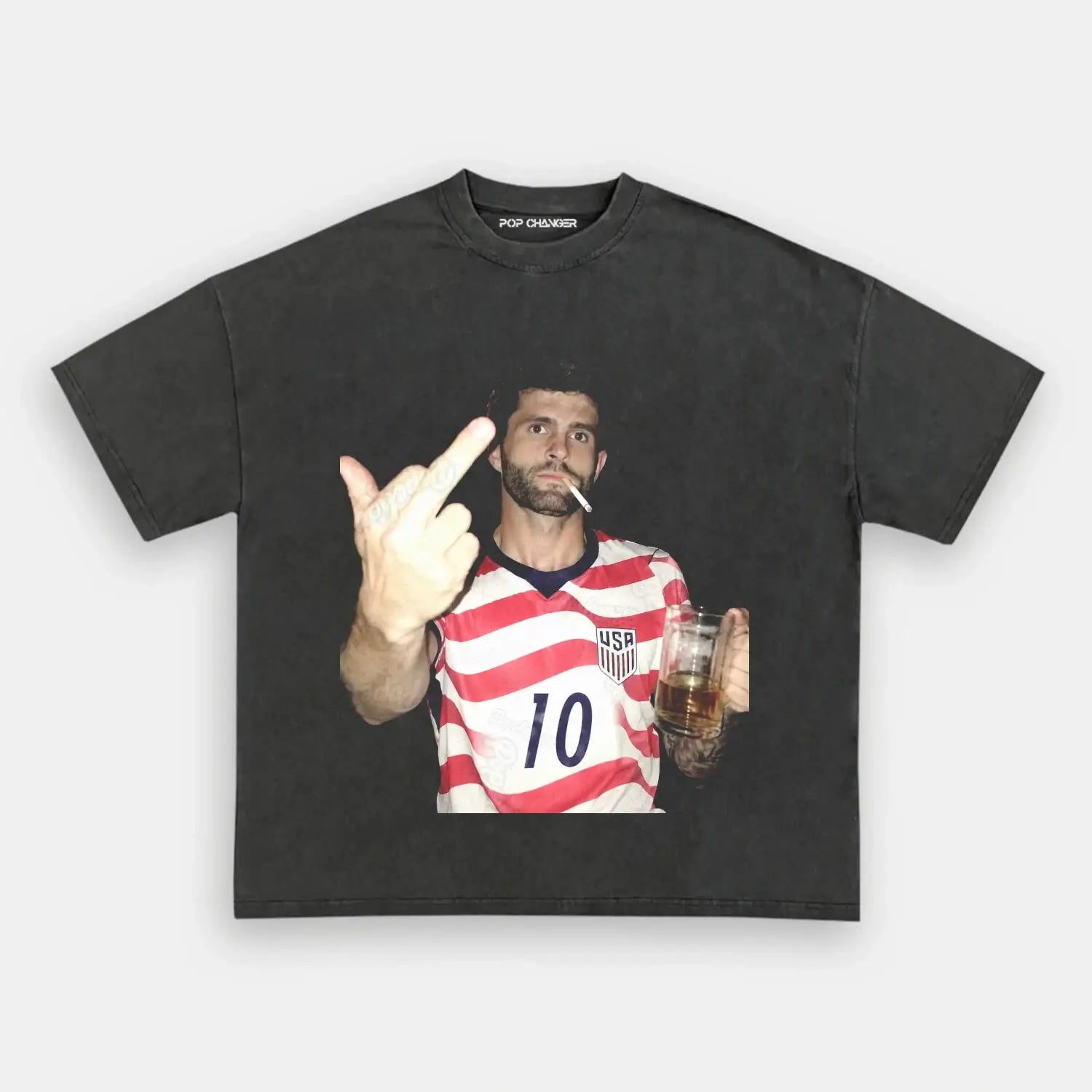 American Soccer Style Tee 4 - POPCHANGER