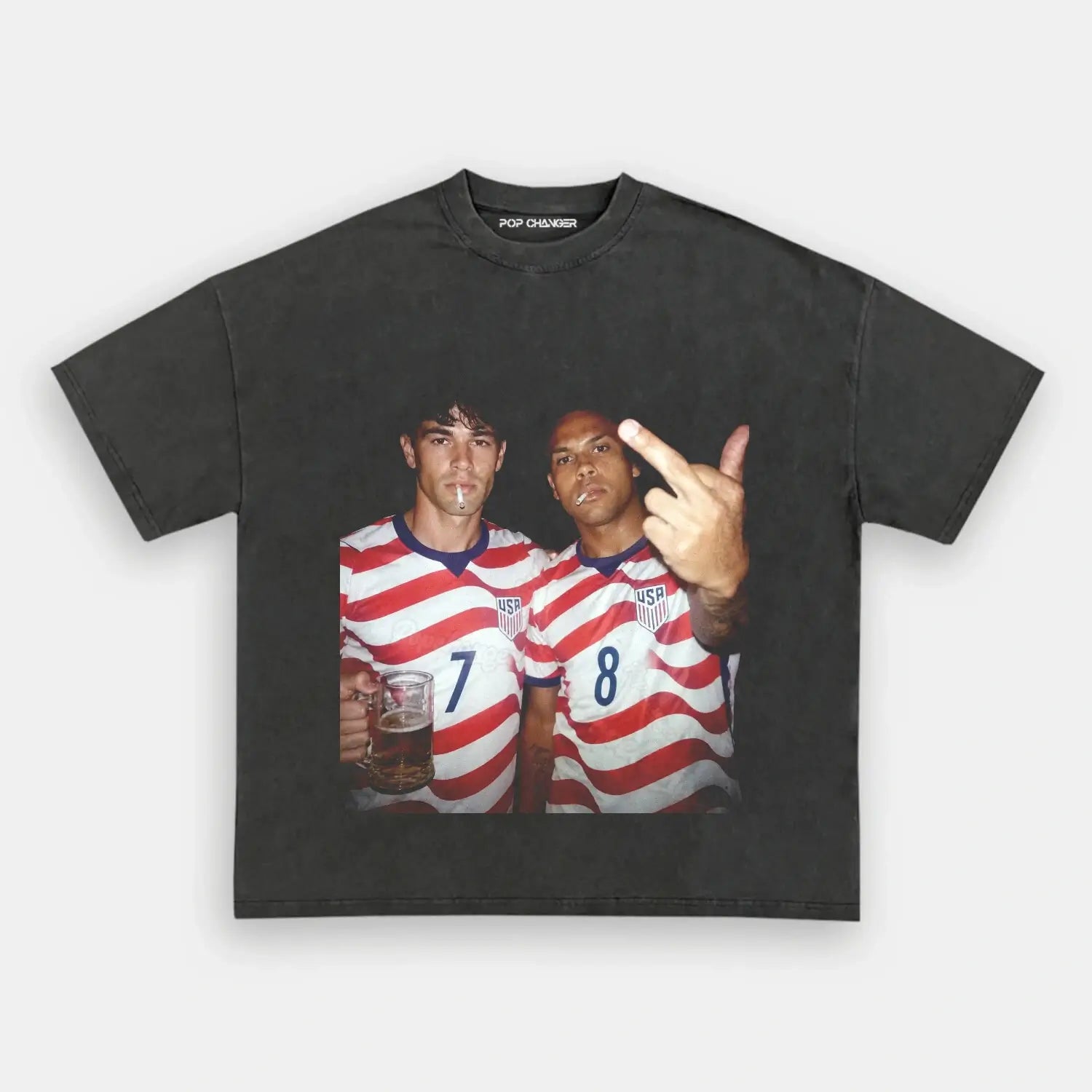 American Soccer Style Tee 5 - POPCHANGER