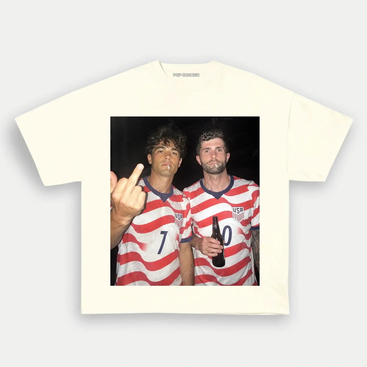 American Soccer Style Tee 6 - POPCHANGER