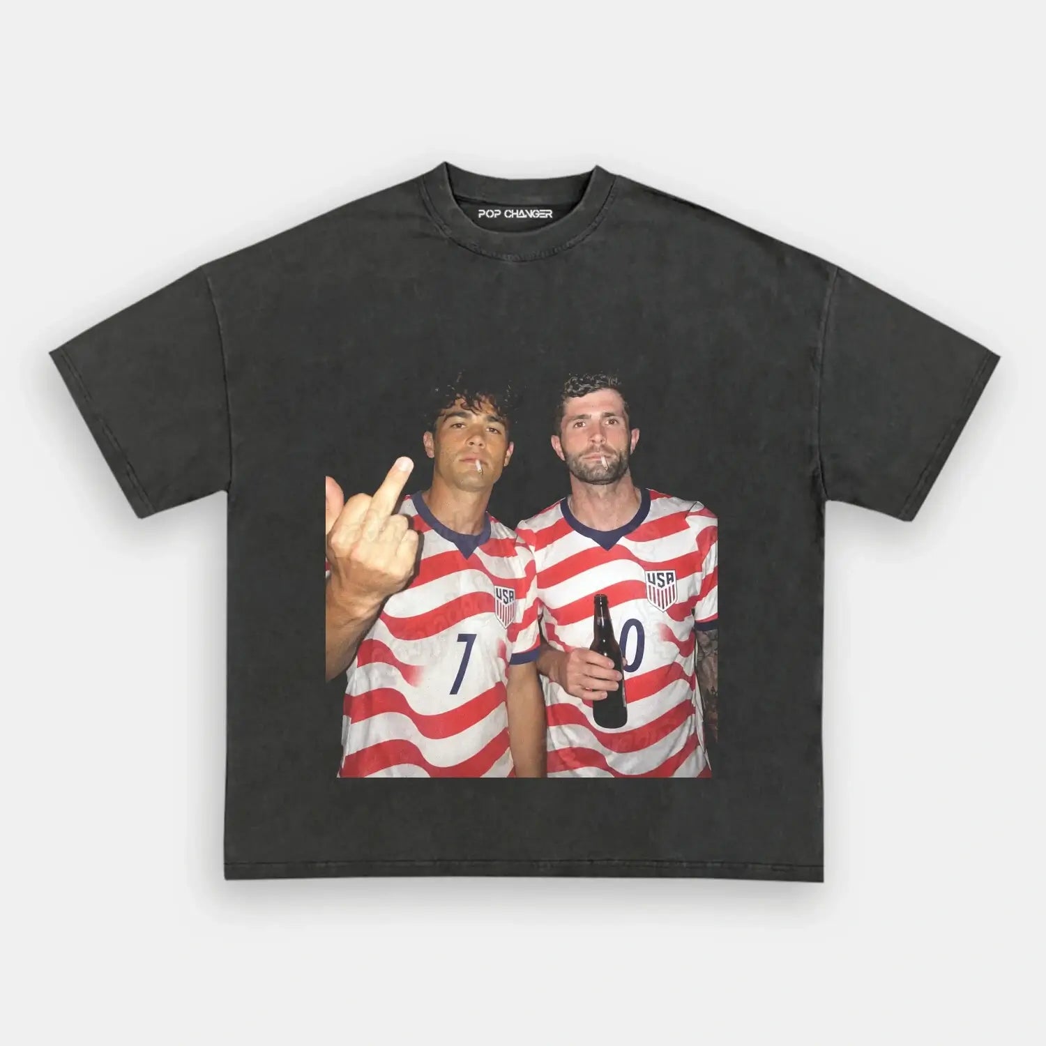 American Soccer Style Tee 6 - POPCHANGER