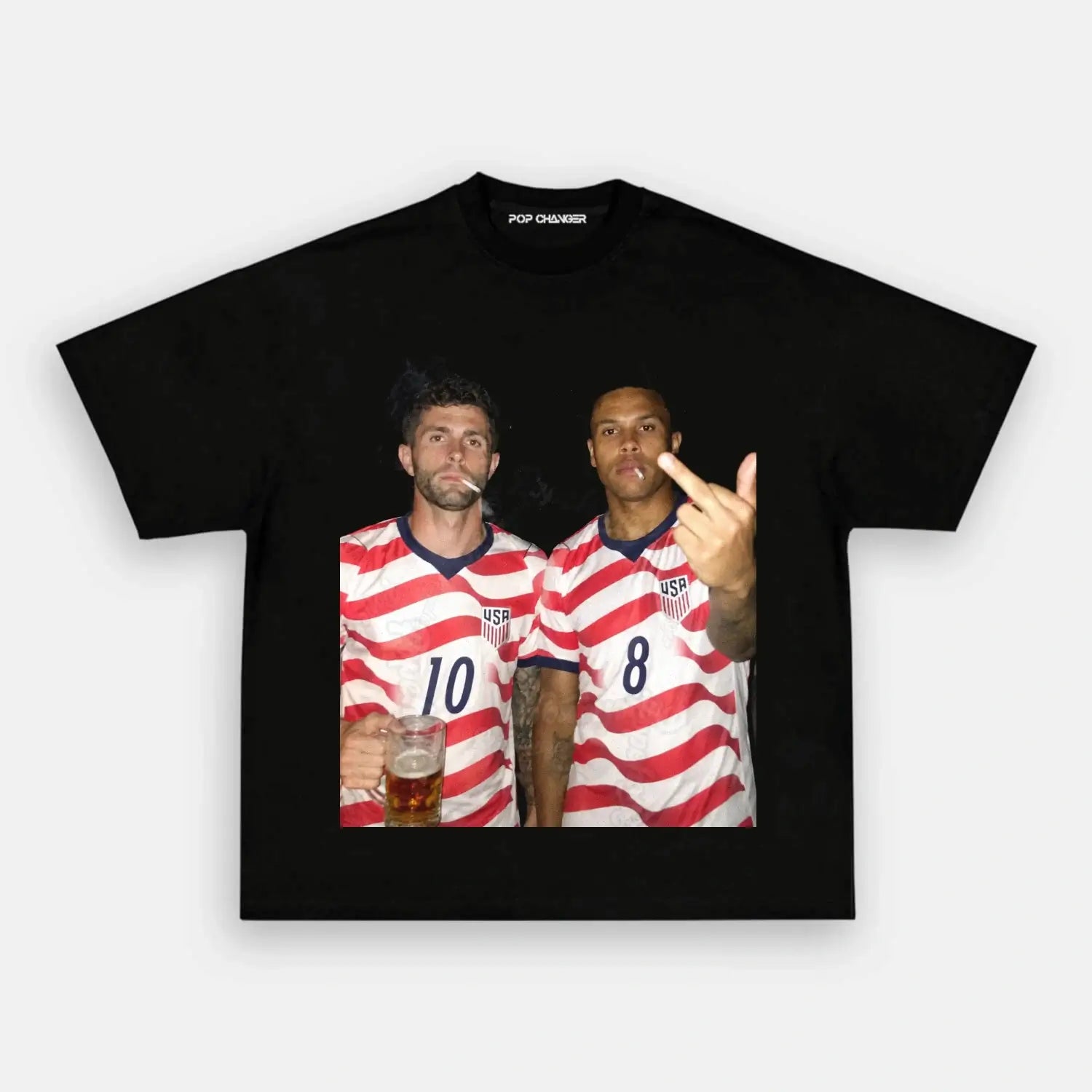 American Soccer Style Tee 7 - POPCHANGER