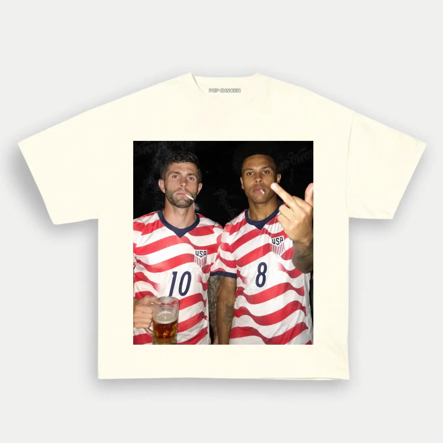 American Soccer Style Tee 7 - POPCHANGER