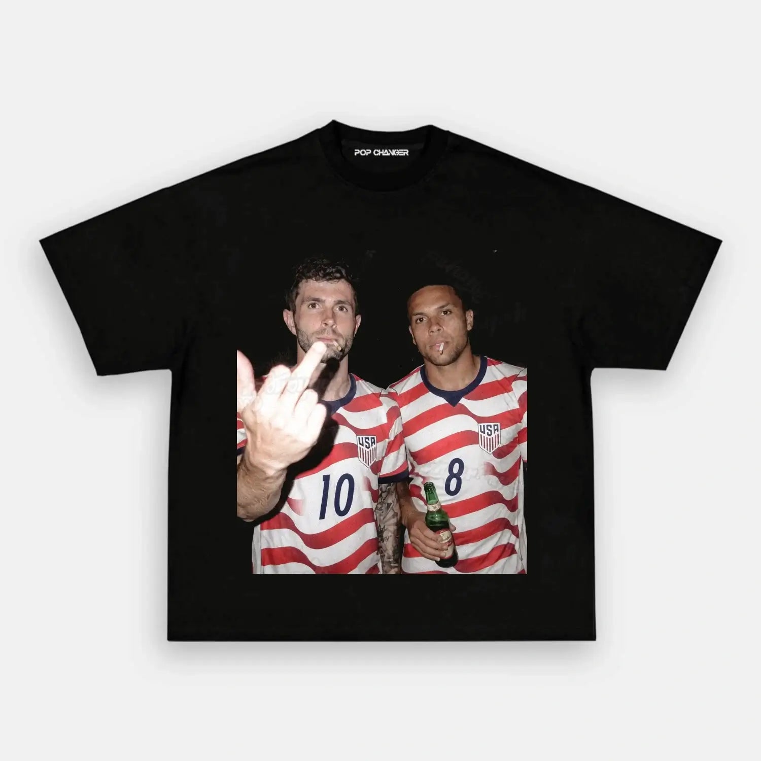 American Soccer Style Tee 8 - POPCHANGER