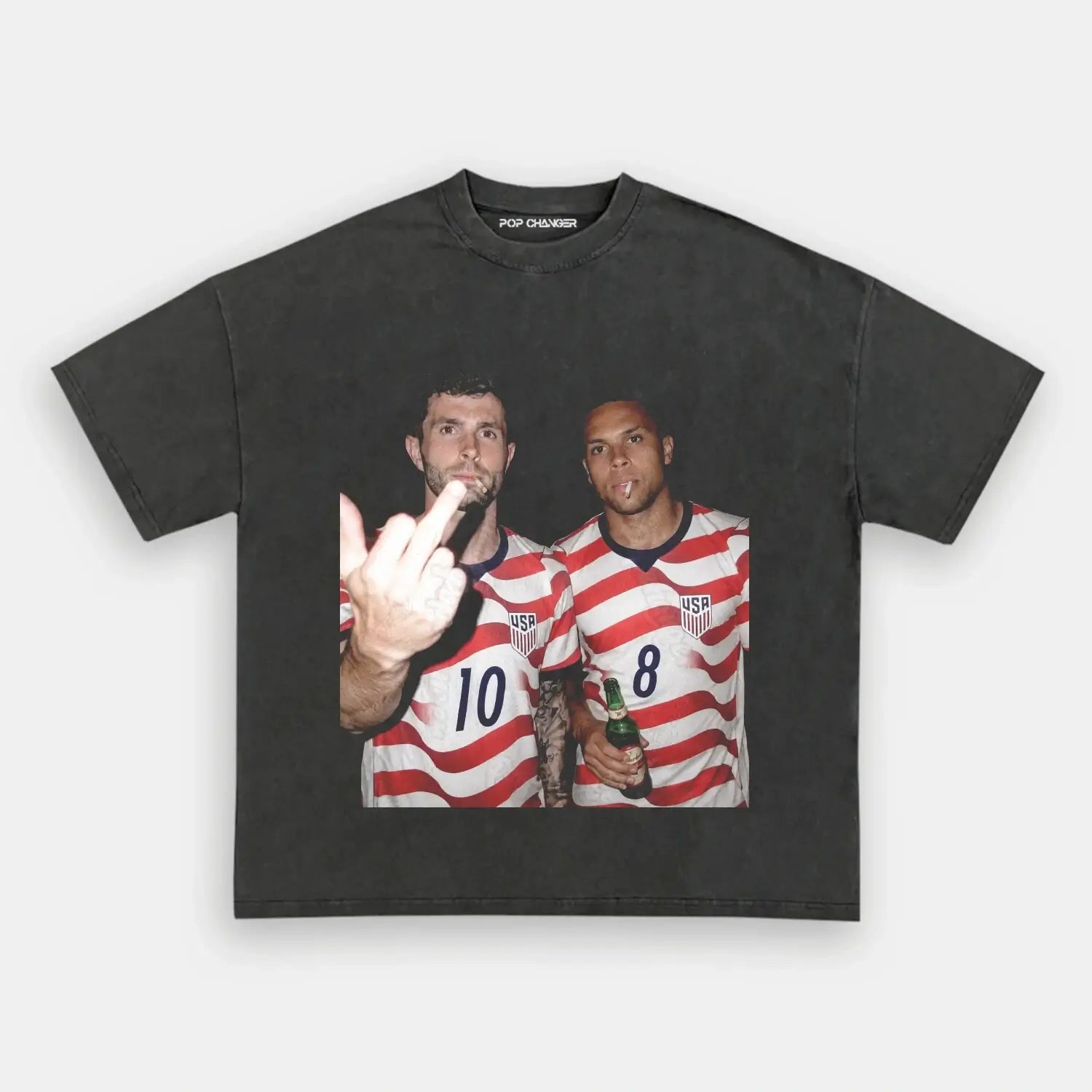 American Soccer Style Tee 8 - POPCHANGER