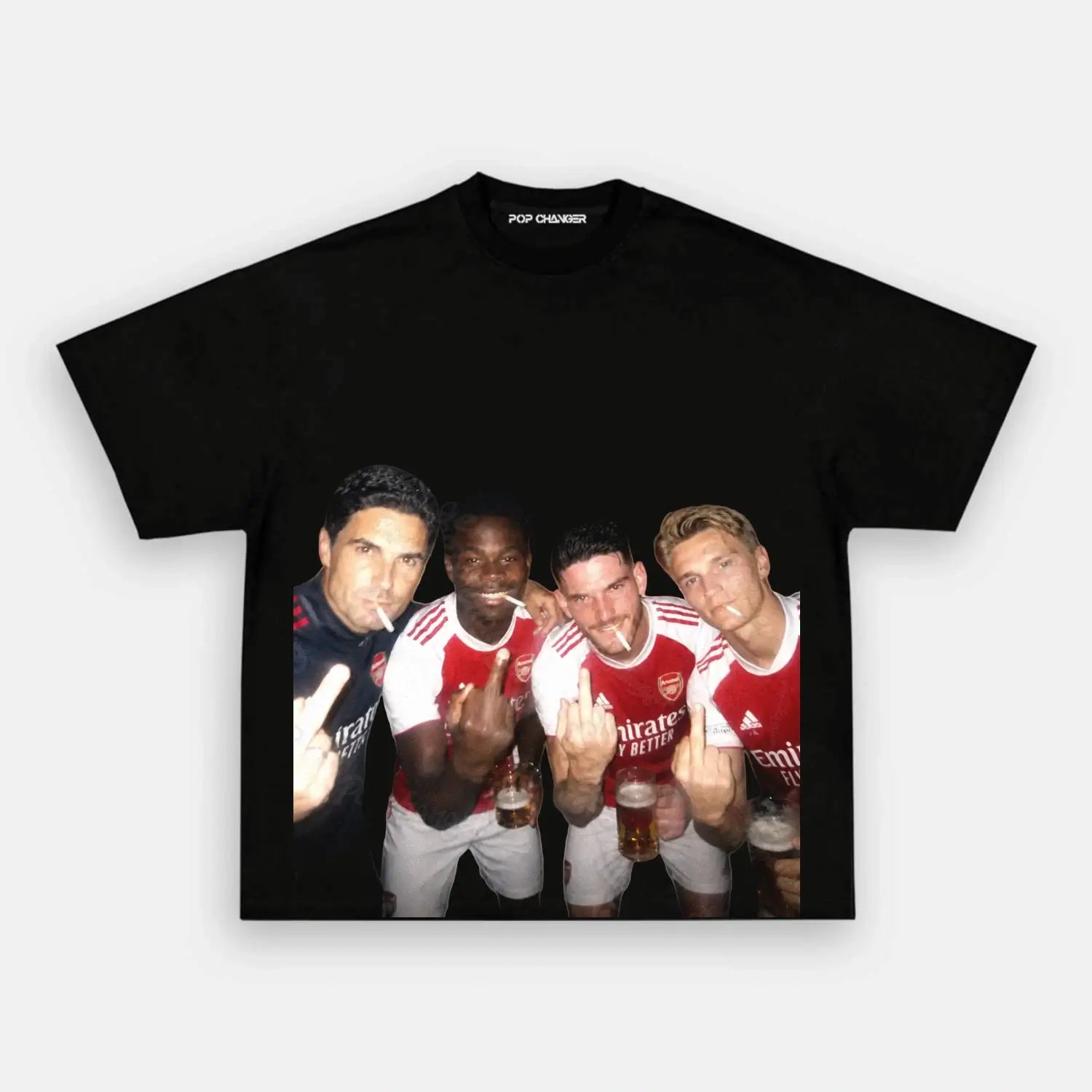 Arteta & Saka & Rice & Ødegaard Tee 2.1 - POPCHANGER