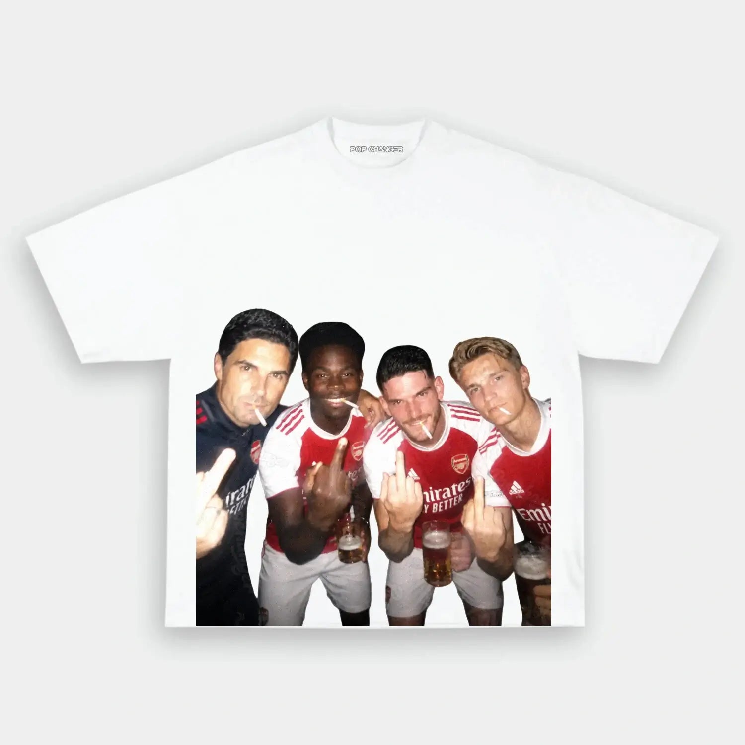 Arteta & Saka & Rice & Ødegaard Tee 2.1 - POPCHANGER