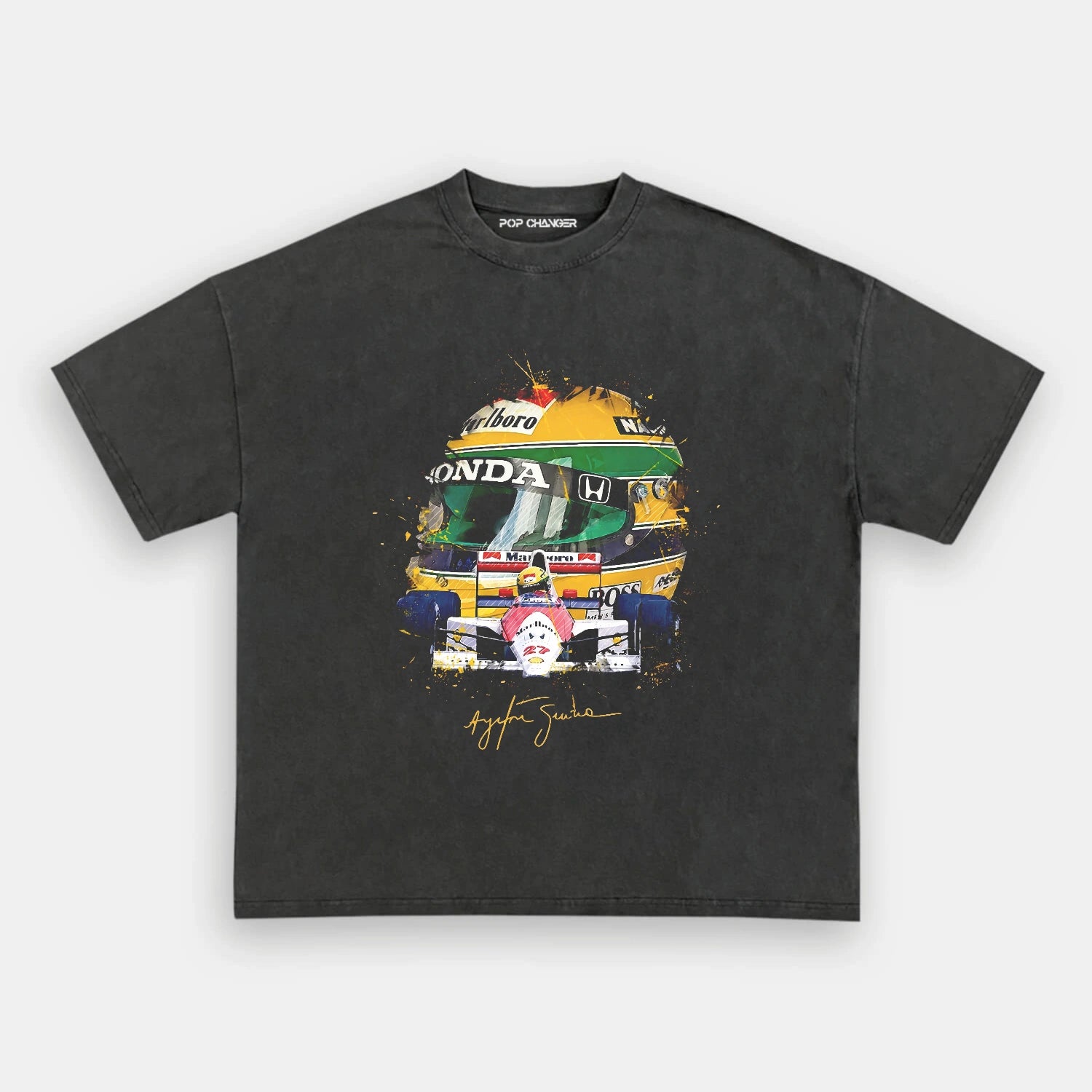 Ayrton Senna Tee - POPCHANGER