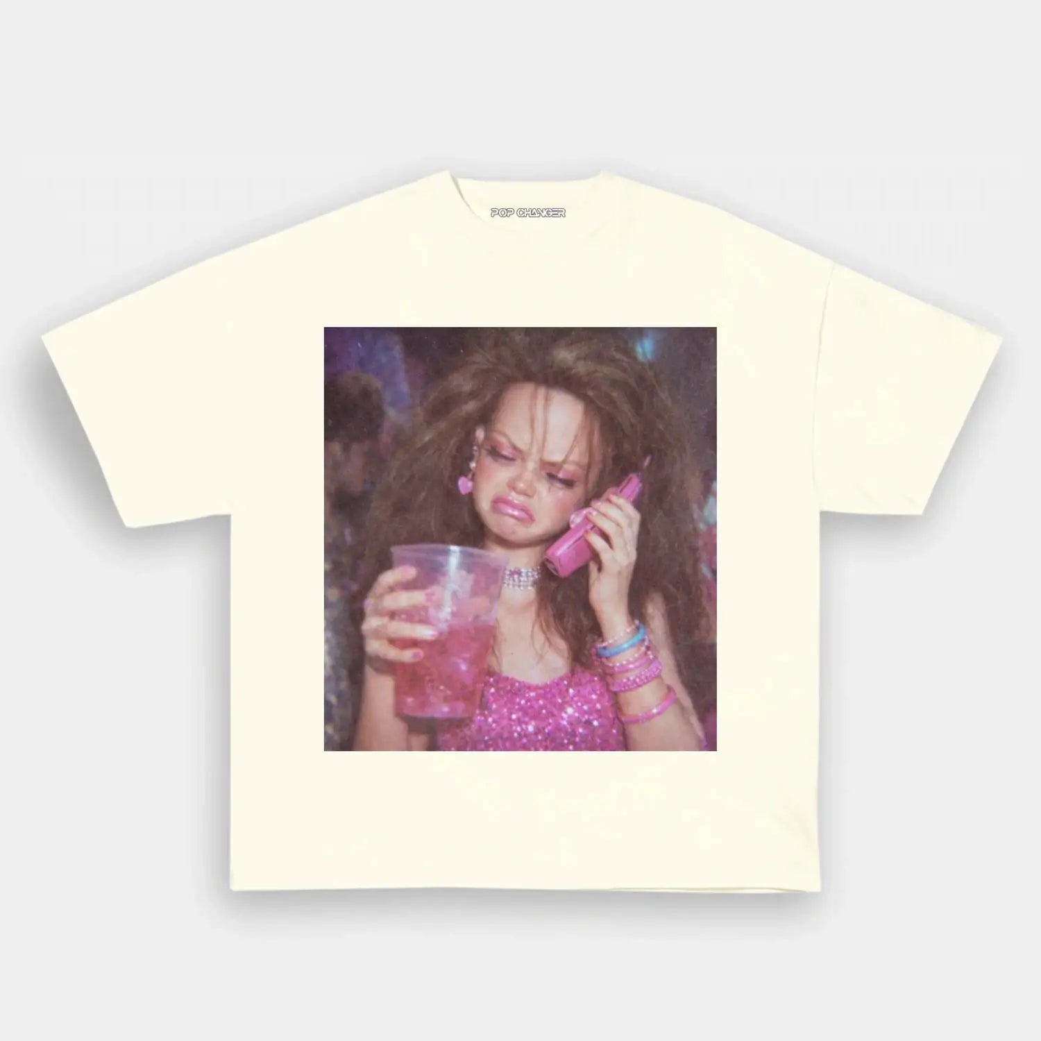 BARBIECORE V8 TEE - POPCHANGER