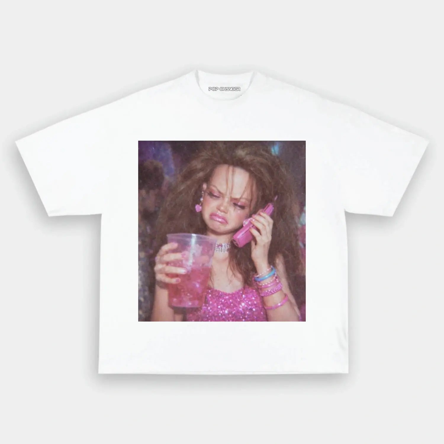 BARBIECORE V8 TEE - POPCHANGER
